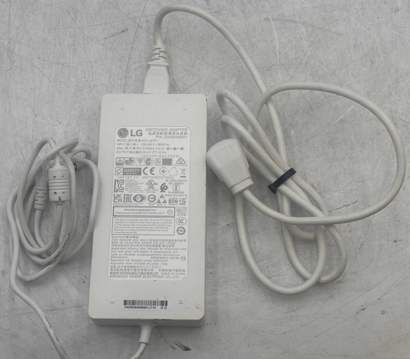 LG ACC-LATP1 OEM 210W Power Adapter EAY65068601 19.5V