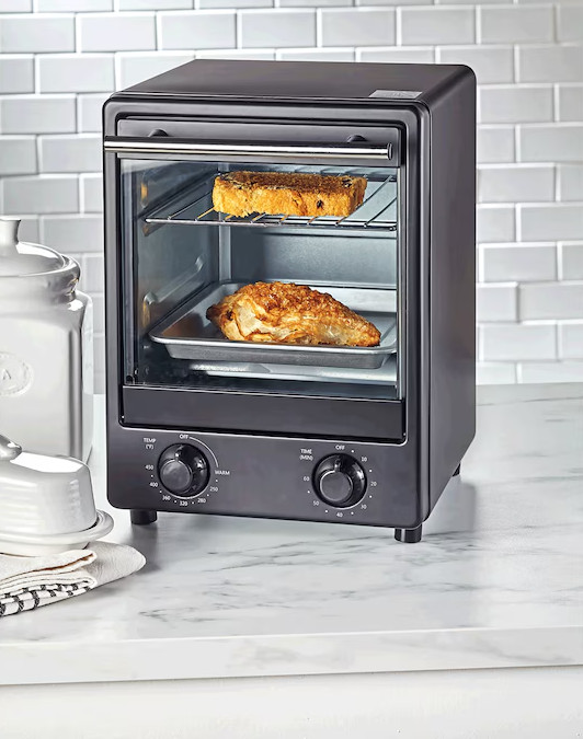 New Vertical Toaster Oven Heats 150–450°F - New Vertical Toaster Oven Heats 150–450°F -