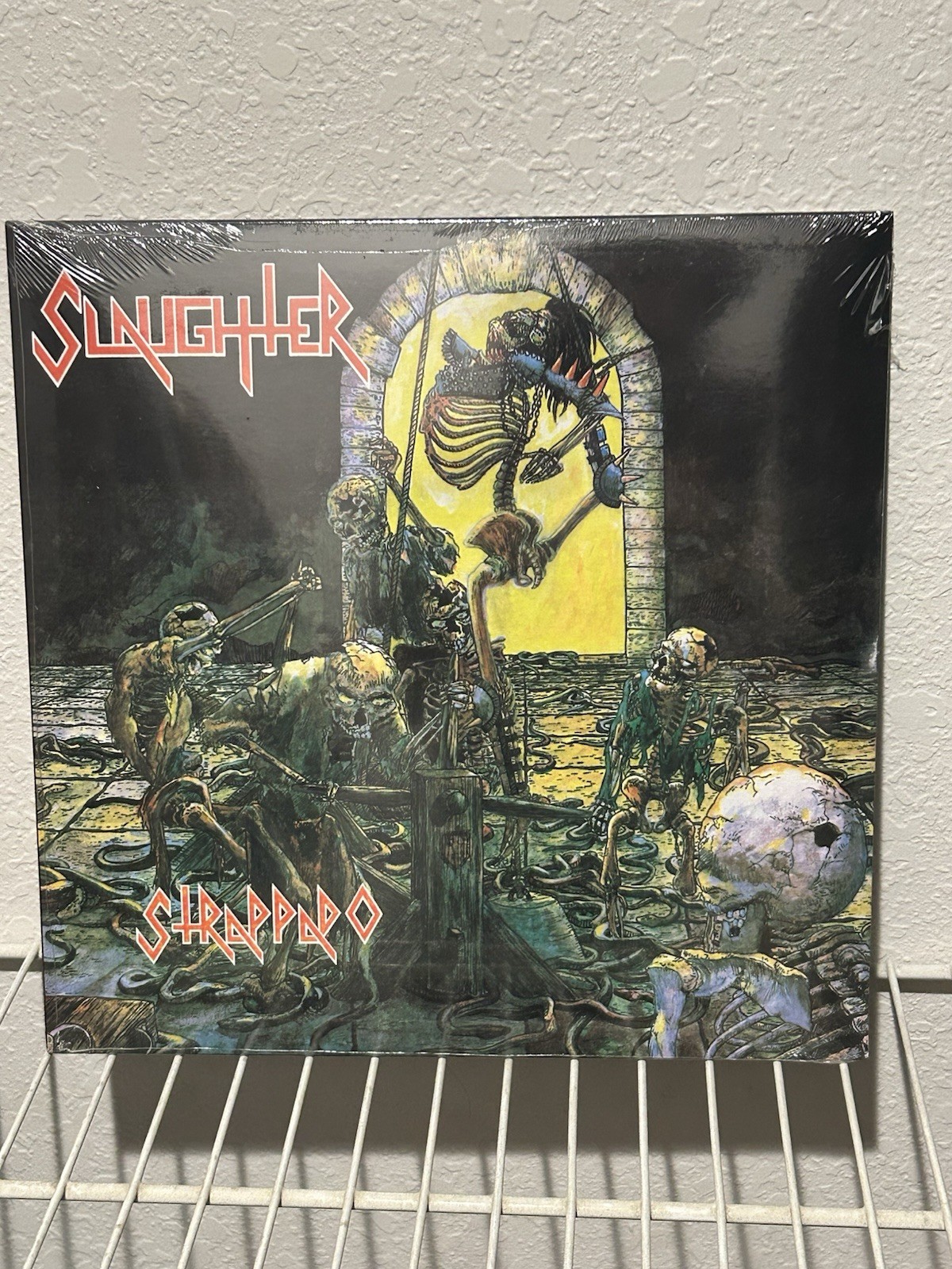 Slaughter Strappado Vinyl LP Heavy Metal Record Rare Slaughter Strappado Vinyl LP Heavy Metal Record Rare
