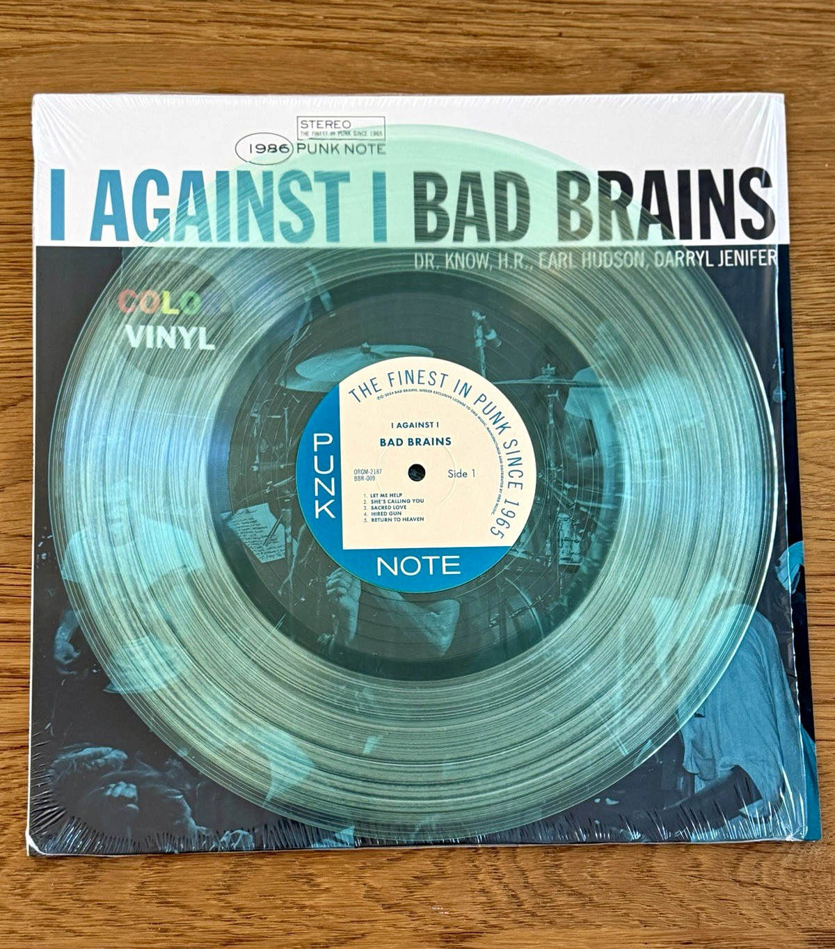 Bad Brains I Against I ORG Music 2024 Reissue Clear Vinyl LP PUNK NOTE IN SHRINK Bad Brains I Against I ORG Music 2024 Reissue Clear Vinyl LP PUNK NOTE IN SHRINK