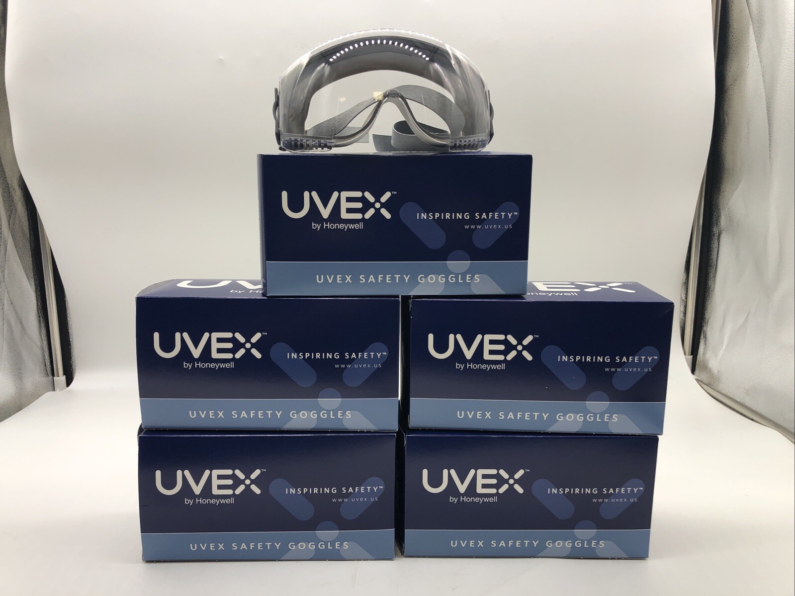 UVEX by Honeywell S3ZL19 Safety Goggles Pack of 5*