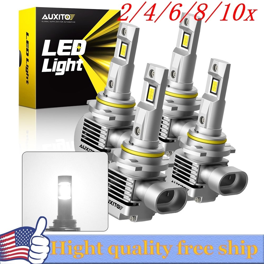 4/8X 9005 9006 LED Headlight Bulb Conversion Kit Low Beam White Bright 6500K