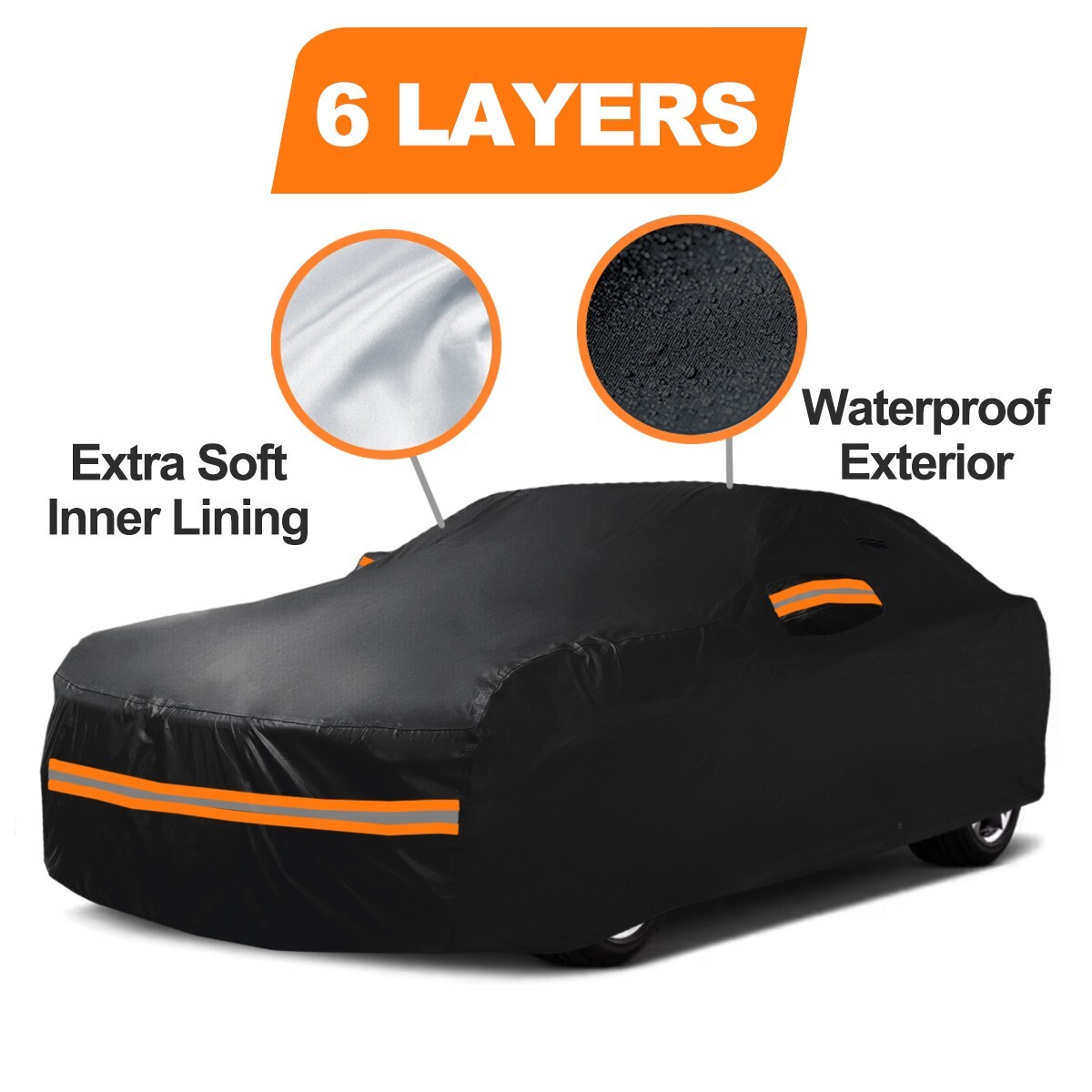 Heavy Duty Custom For 2002-2005 Ford Thunderbird Car Cover 100% Waterproof & Zip