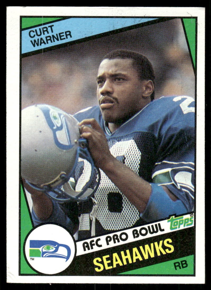 1984 Topps Curt Warner Rookie #198 Seattle Seahawks *QTY