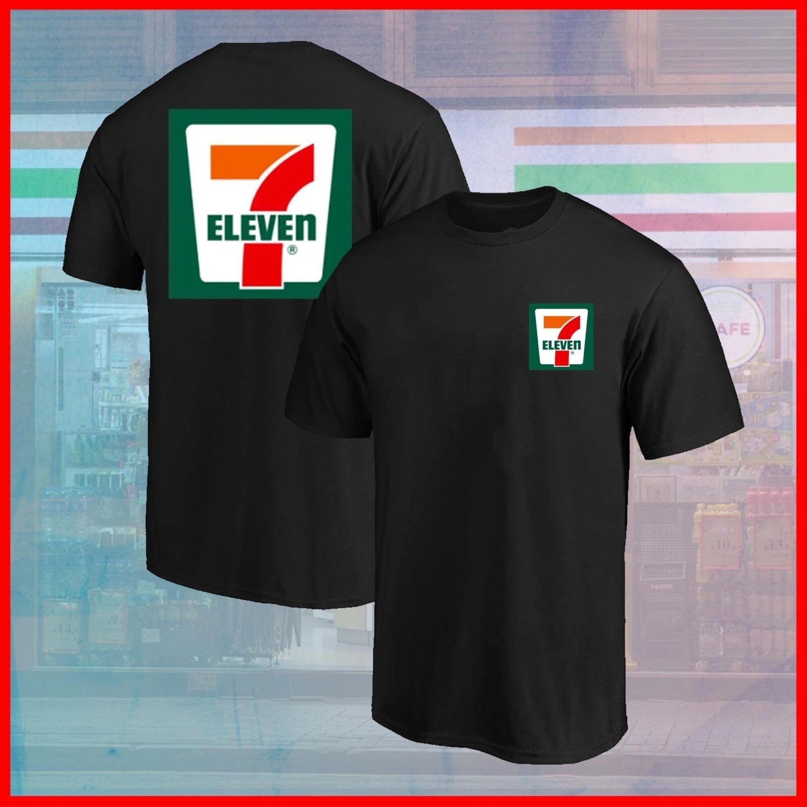 HOT 7 Eleven Shirt Seven Eleven Both Sides Unisex T Shirt, Gift For Fan S-5XL
