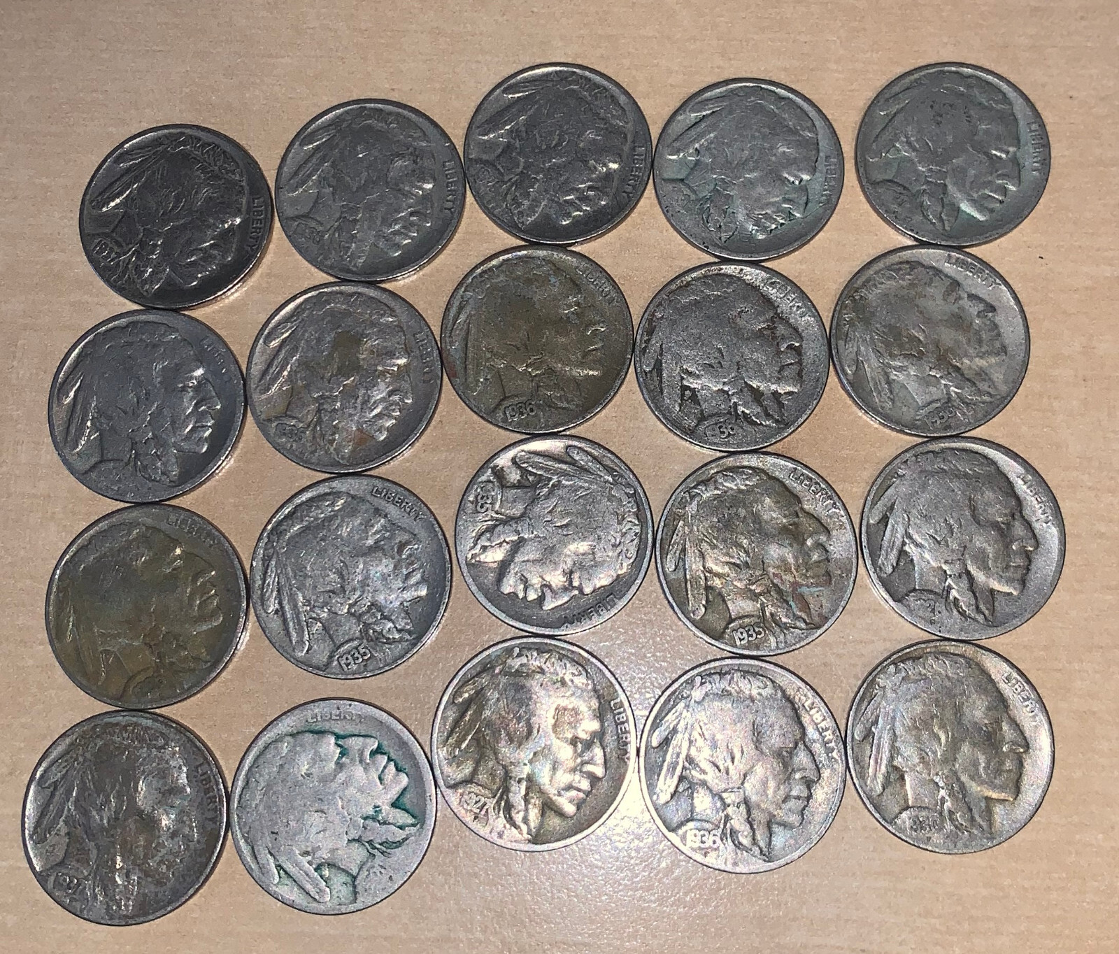 Random Date Buffalo Nickel 1913-1938 Random Date Buffalo Nickel 1913-1938
