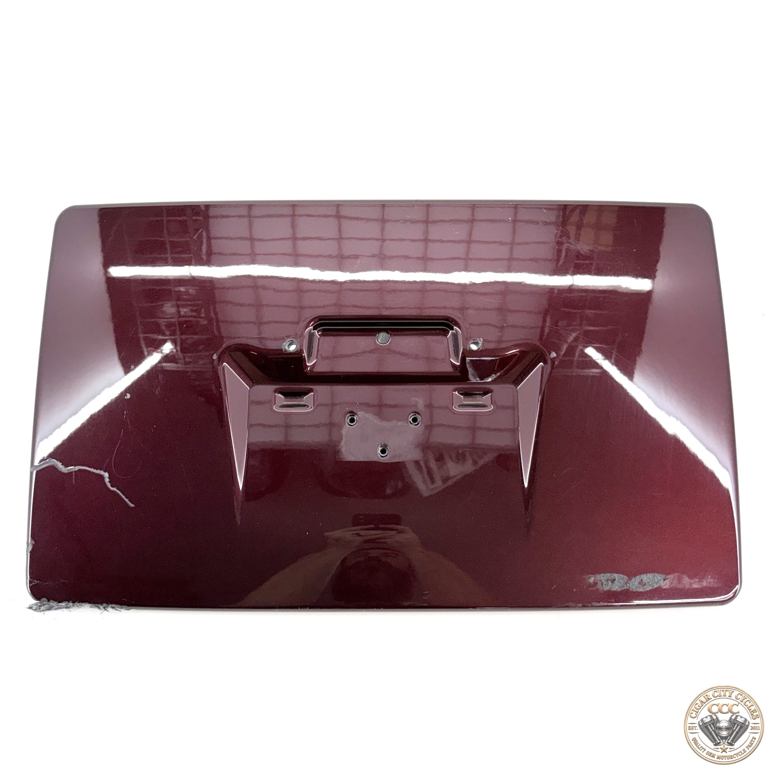 14-23 HARLEY DAVIDSON TRI GLIDE FLHTCUTG TWISTED CHERRY REAR TRUNK DOOR 83000042