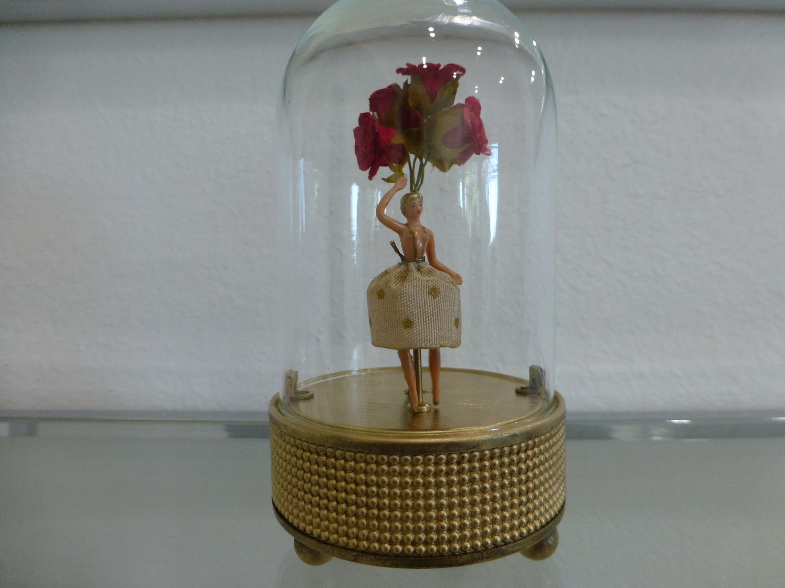 VINTAGE REUGE DANCING BALLERINA MUSIC BOX AUTOMATON RESTORED (WATCH THE VIDEO)
