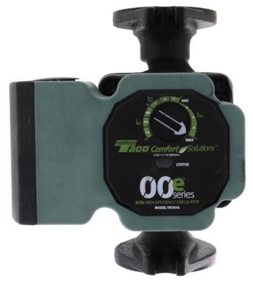 Taco Vr1816-Hy2-Fc2a00 Hydronic Circulating Pump, 1/20 Hp, 120V, 1 Phase,