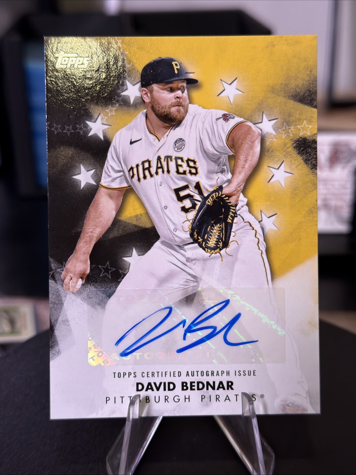 2024 Topps Series 1 - Baseball Stars Autographs David Bednar #BSA-DB (AU)