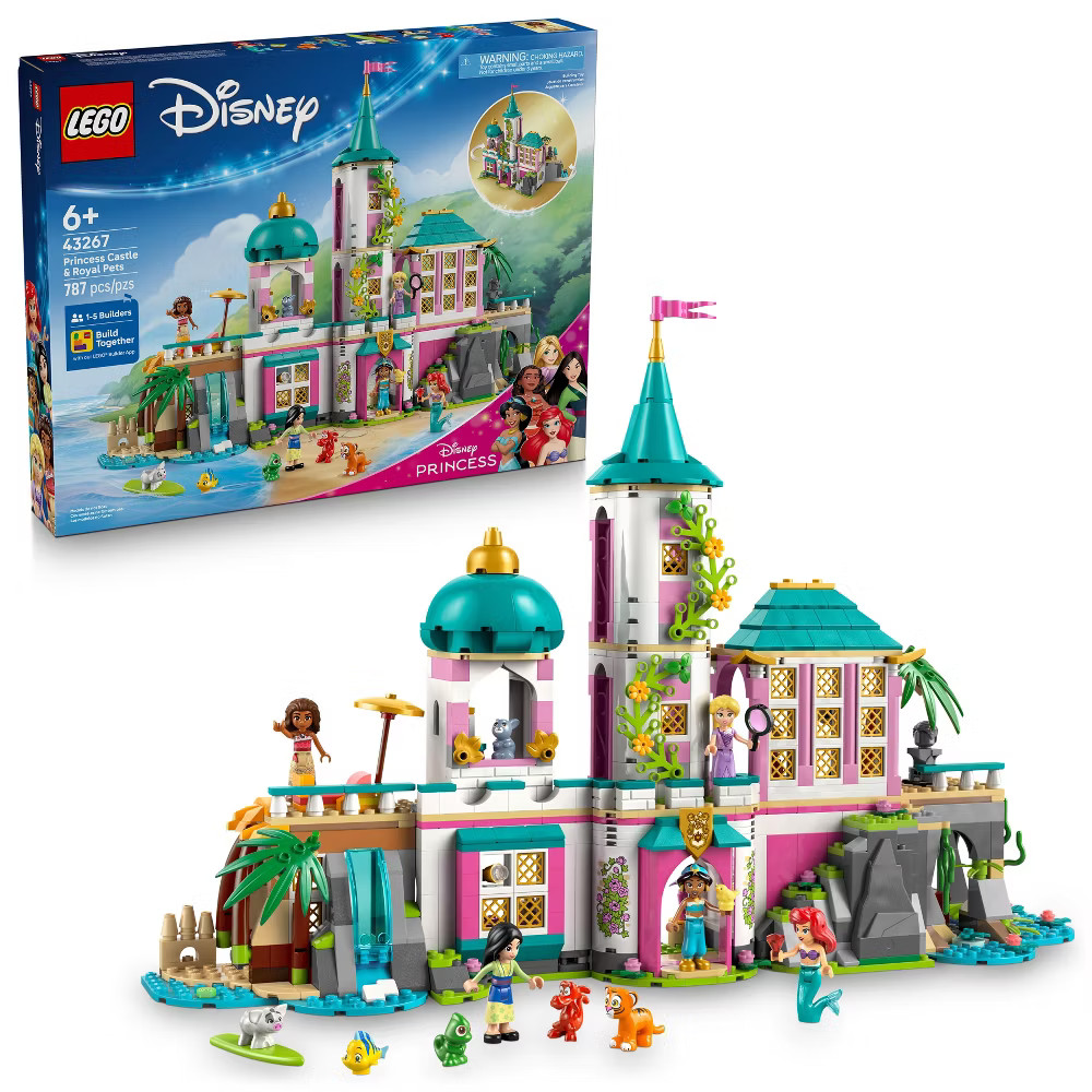 LEGO Disney Princess Castle & Royal Pets 6+ 43267
