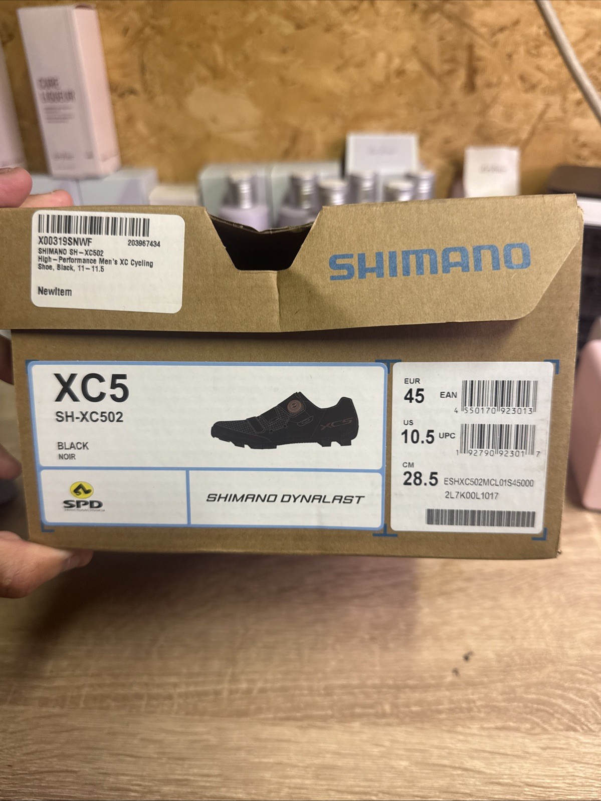 Shimano Dynalast IC5 Men\'s Size EU 45 / US 10.5 Black