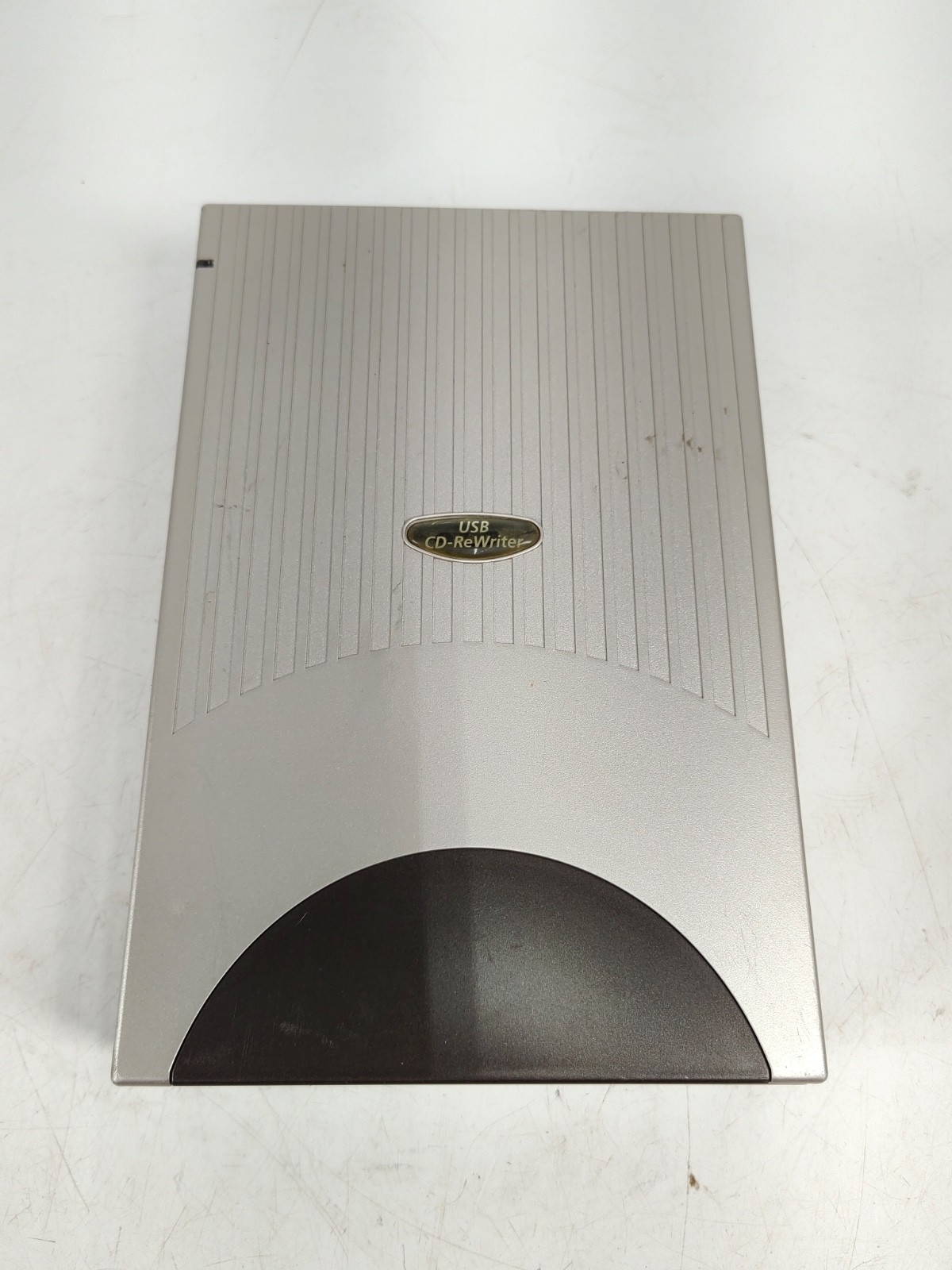 Vintage Hi-Val External USB CD-RW Drive H446EU-15R | 4x4x6 | Boxed Legacy Tech