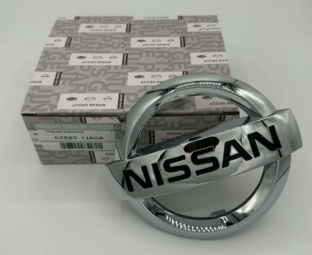 2013-2018 Nissan Altima Murano Rogue & Maxima Front Grill Chrome Emblems OEM
