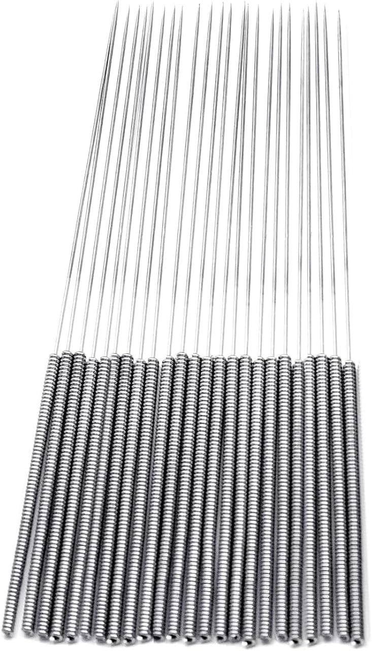 100 PCS 3D Printer Nozzle Cleaning Kit, 0.4 mm Stainless Needles 100 PCS 3D Printer Nozzle Cleaning Kit, 0.4 mm Stainless Needles