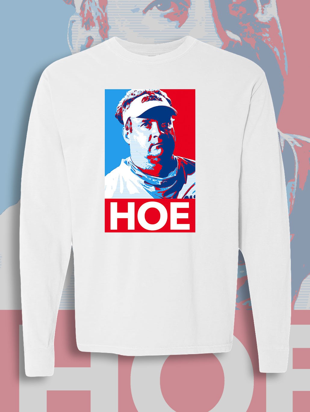 NWT Ole Miss Lane Kiffin Joke Long Sleeve Comfort Colors® Unisex tee