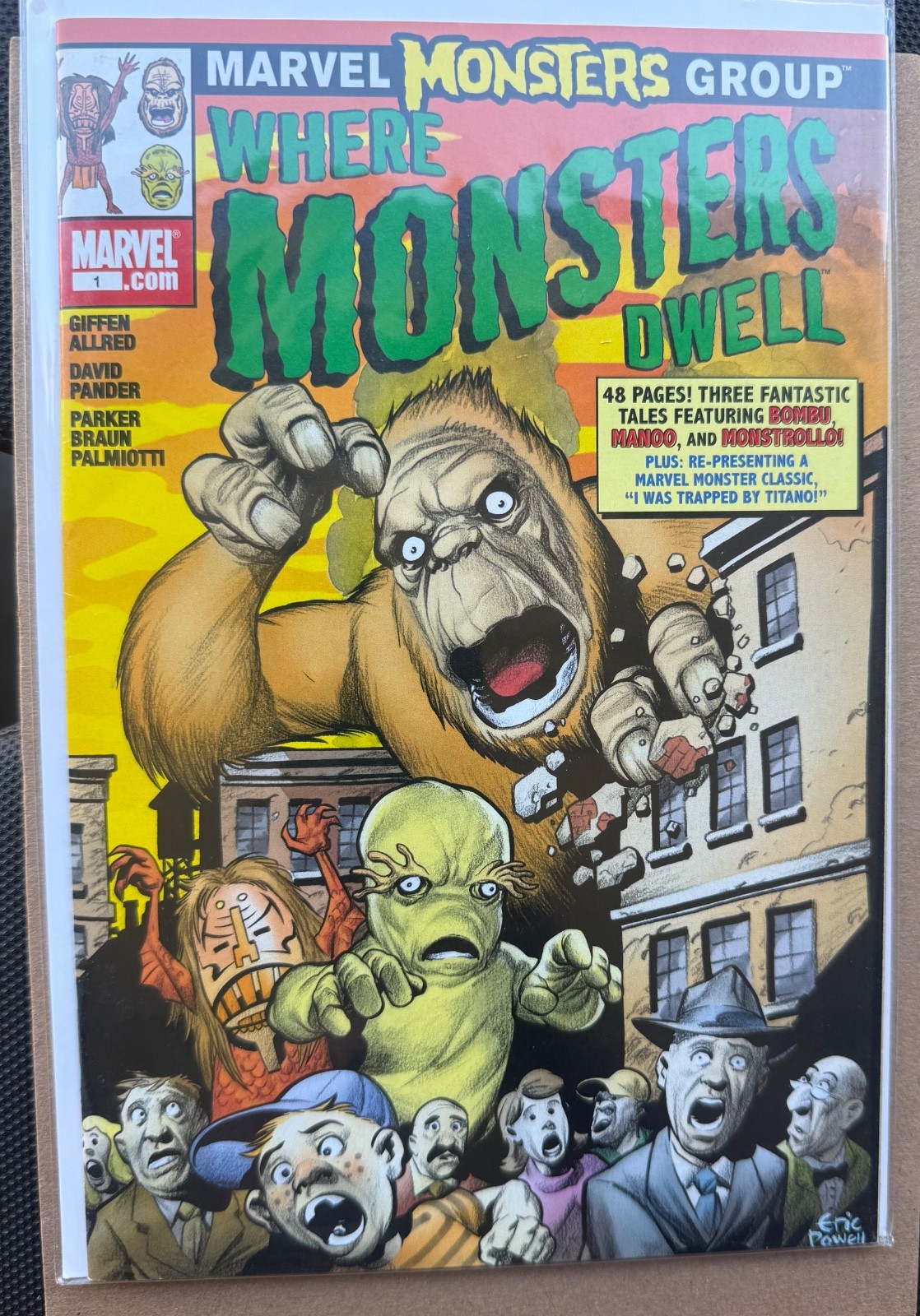 Marvel Monsters: Where Monsters Dwell #1 (Marvel Comics December 2005)