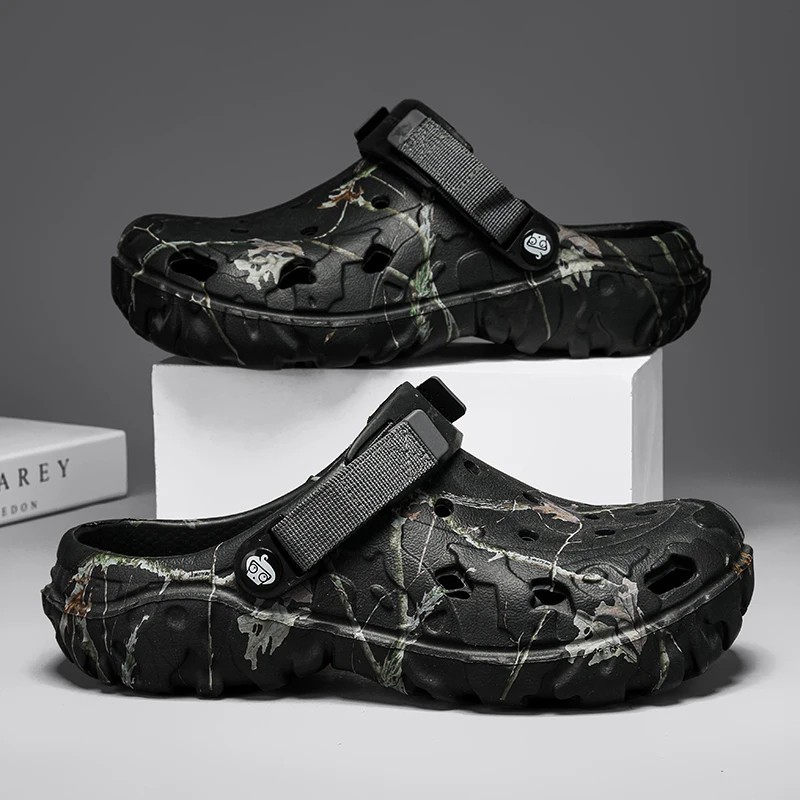 Men's All Terrain Clogs Waterproof Slip On Shoes Outdoor Garden Casual