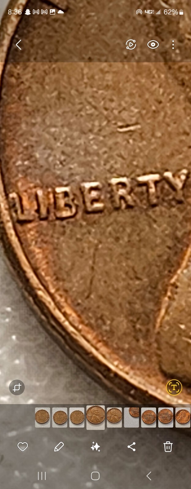 1952 S Date Mint Mark Error