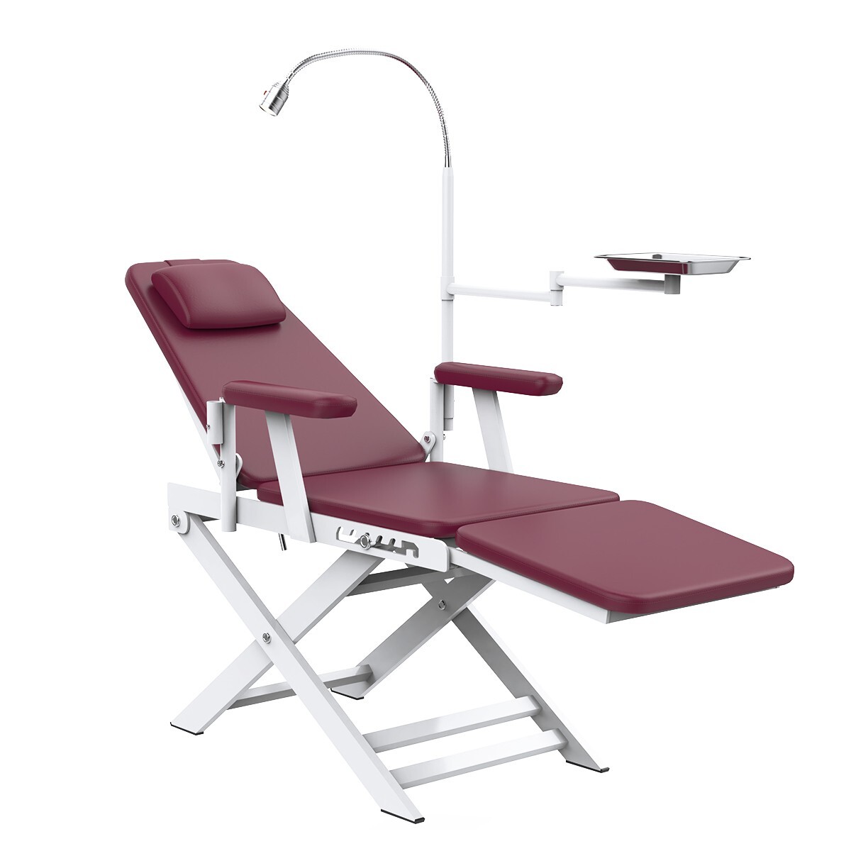 Portatil Dental unidad móvil de entrega de succión compresor de aire/Silla 4Hole