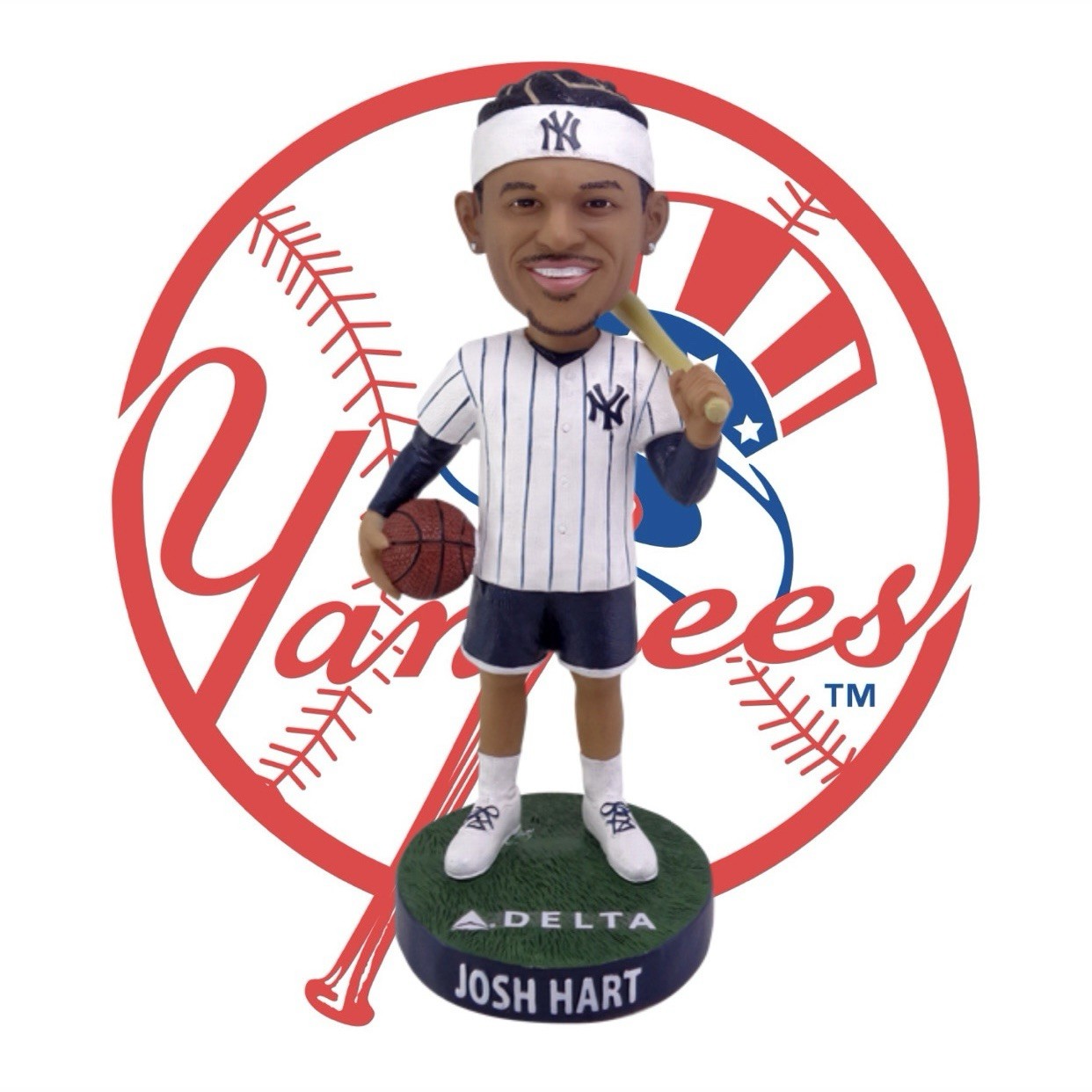 2026 NEW YORK YANKEES JOSH HART BOBBLEHEAD KNICKS SGA 9/25/26 IN HAND