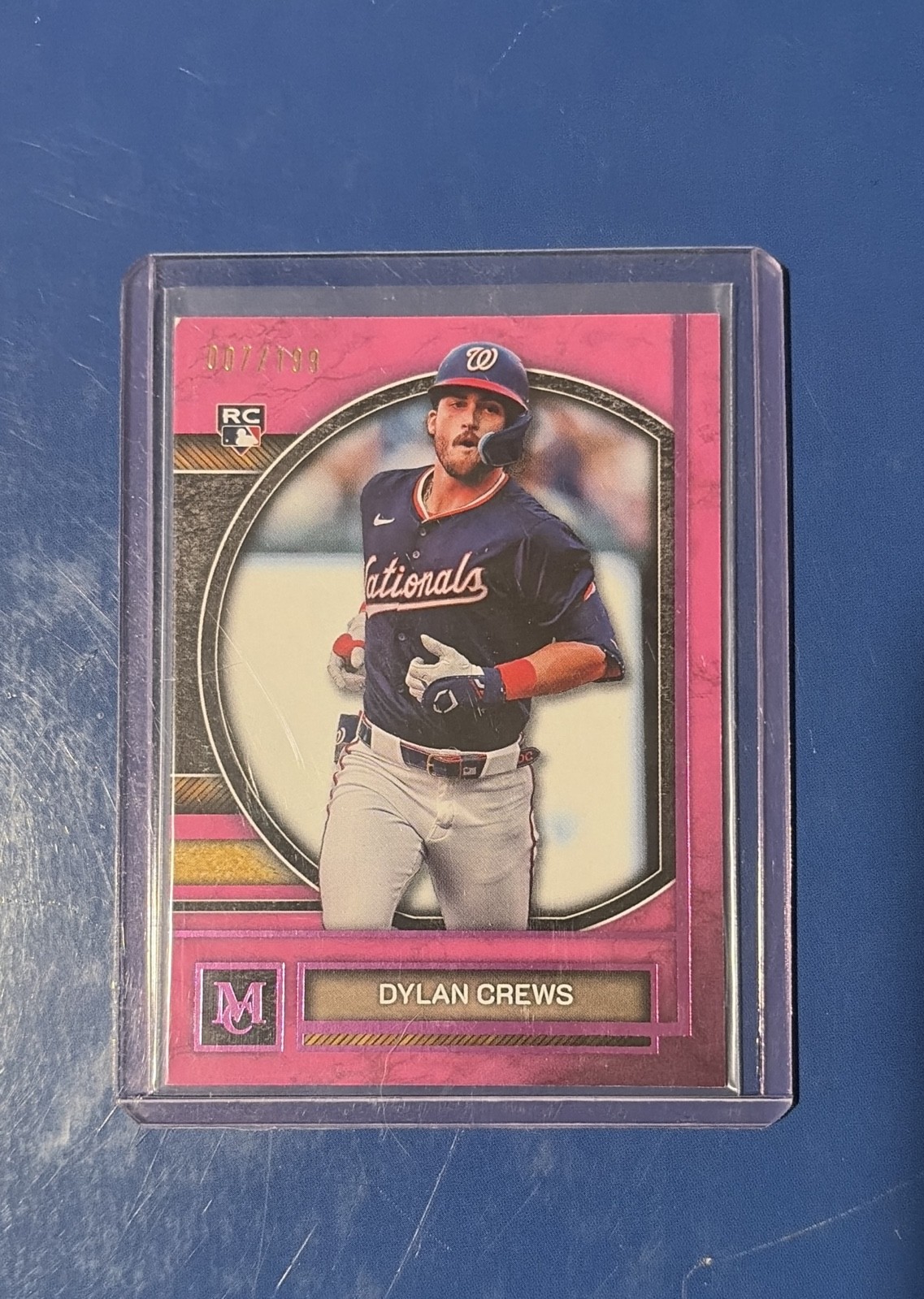 2025 Topps Museum Collection - Dylan Crews #67 Pink Sapphire /199 (RC)