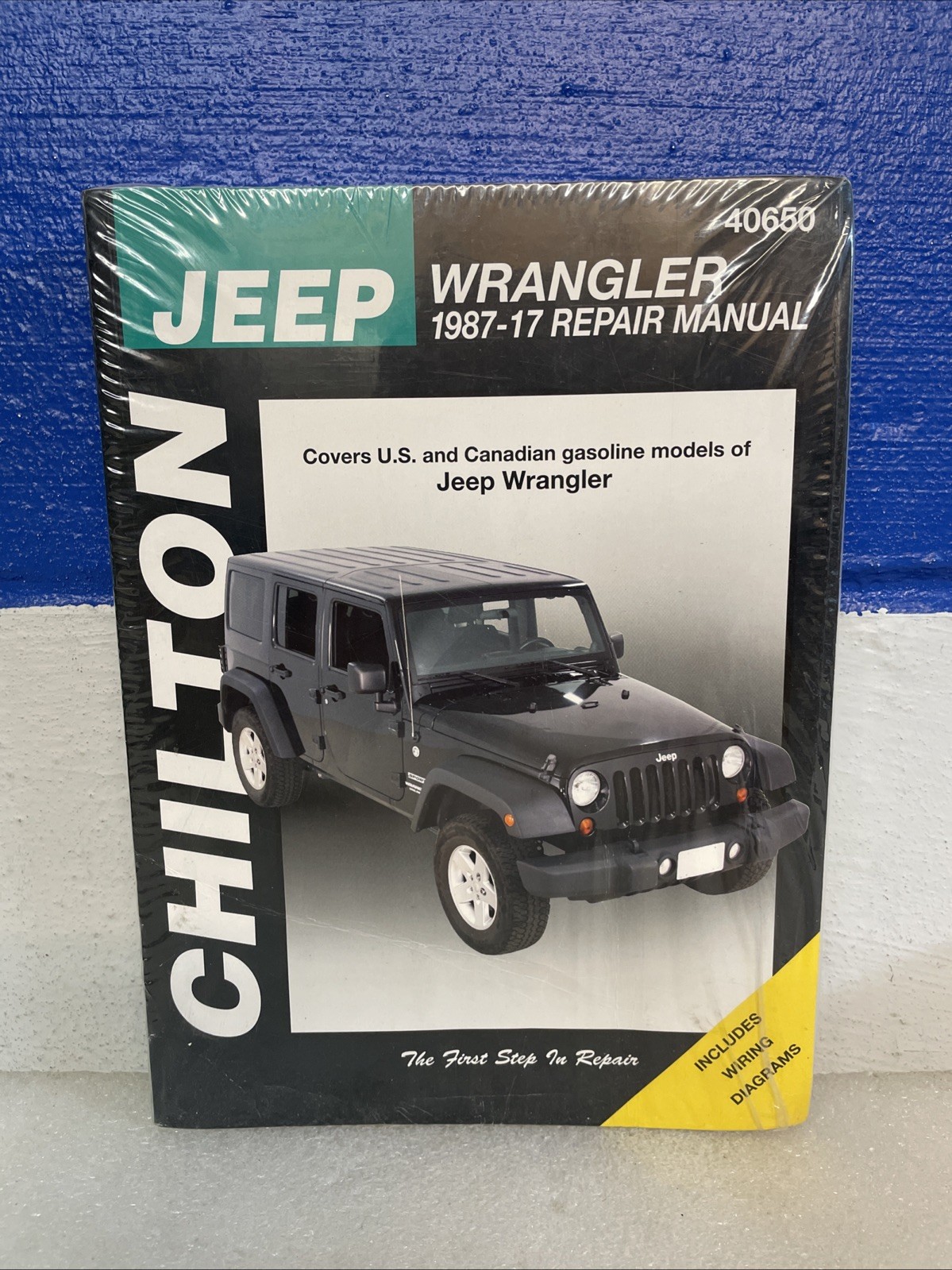 Chilton 1987-2017 Jeep Wrangler US & Canadian Models Repair Manual New Chilton 1987-2017 Jeep Wrangler US & Canadian Models Repair Manual New
