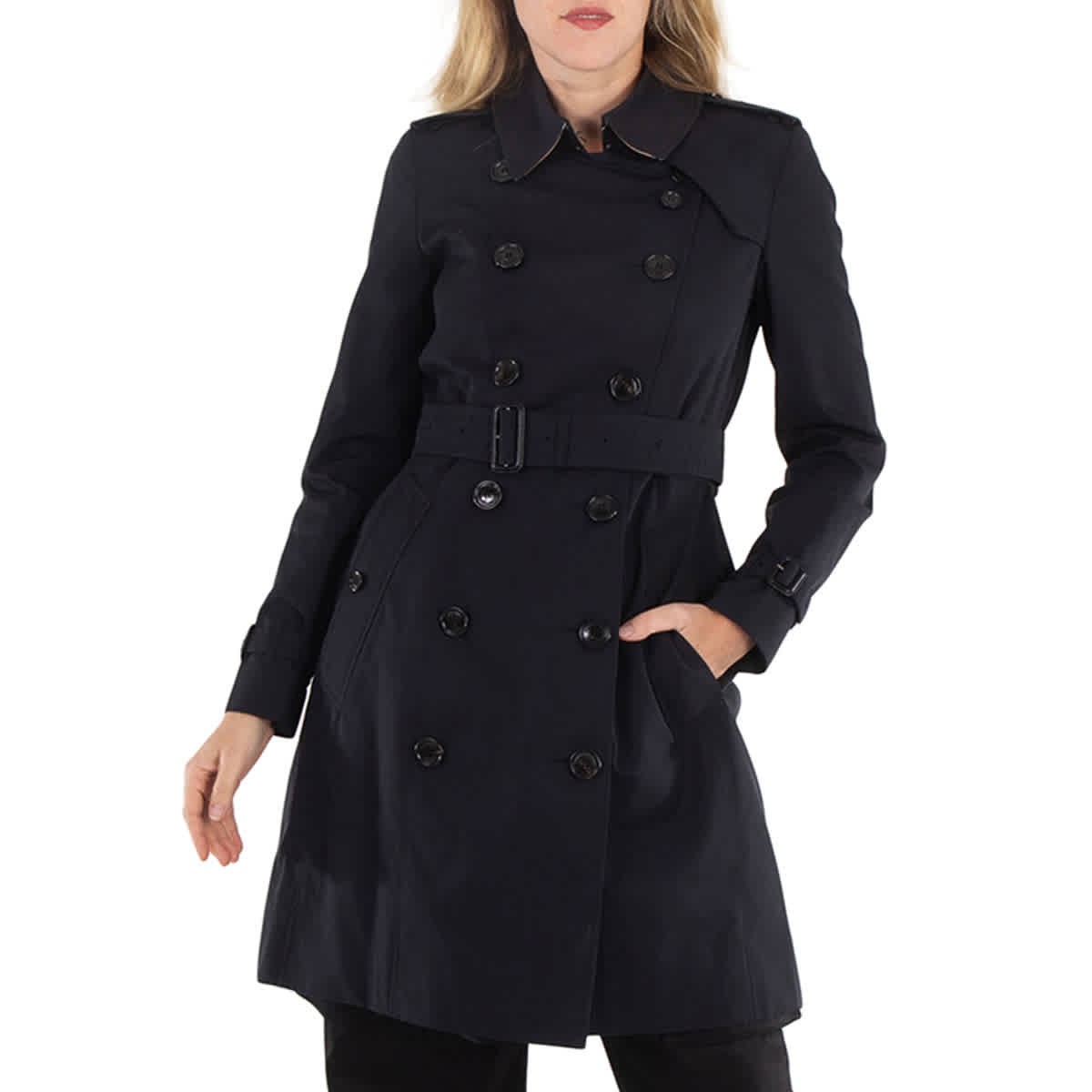 Burberry Mid-Length Chelsea Heritage Trench Coat, Brand Size 2 (US Size 0)