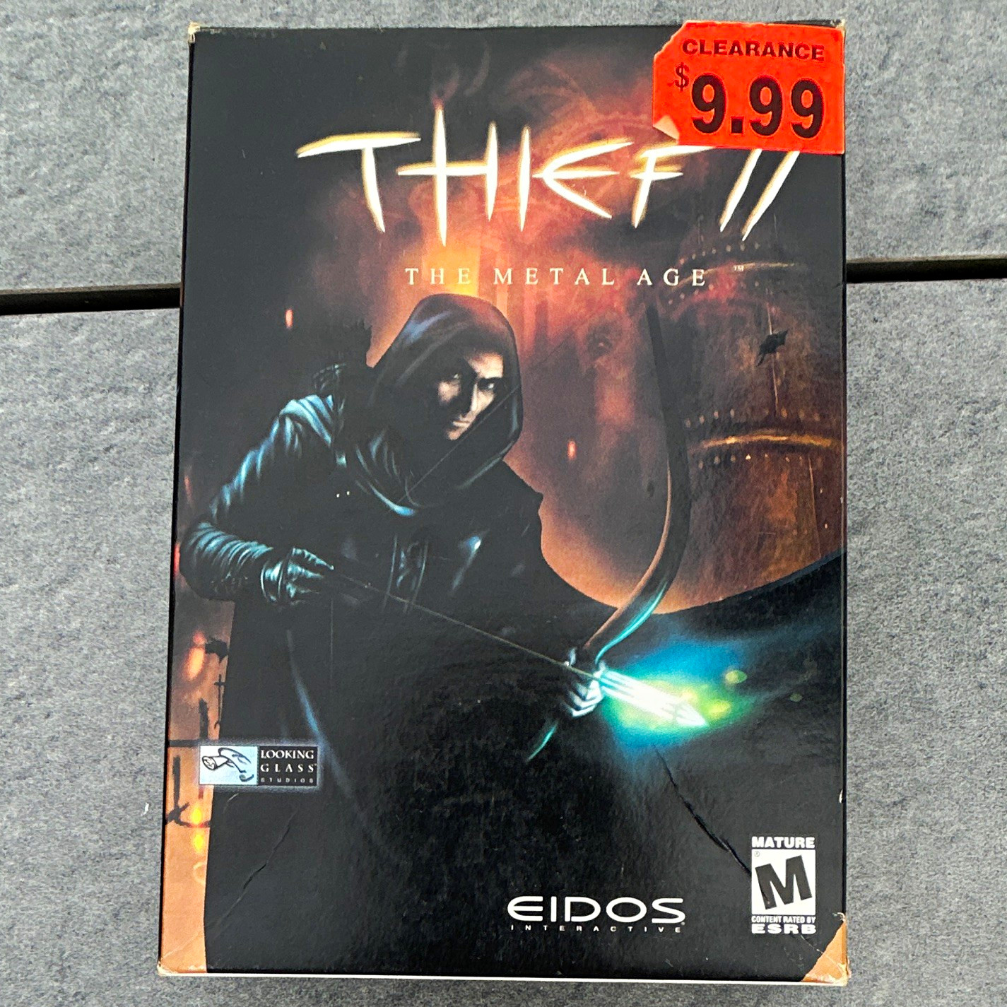 Thief II The Metal Age PC 2000 Original Trapezoid Big Box 2 Disc Eidos Vintage