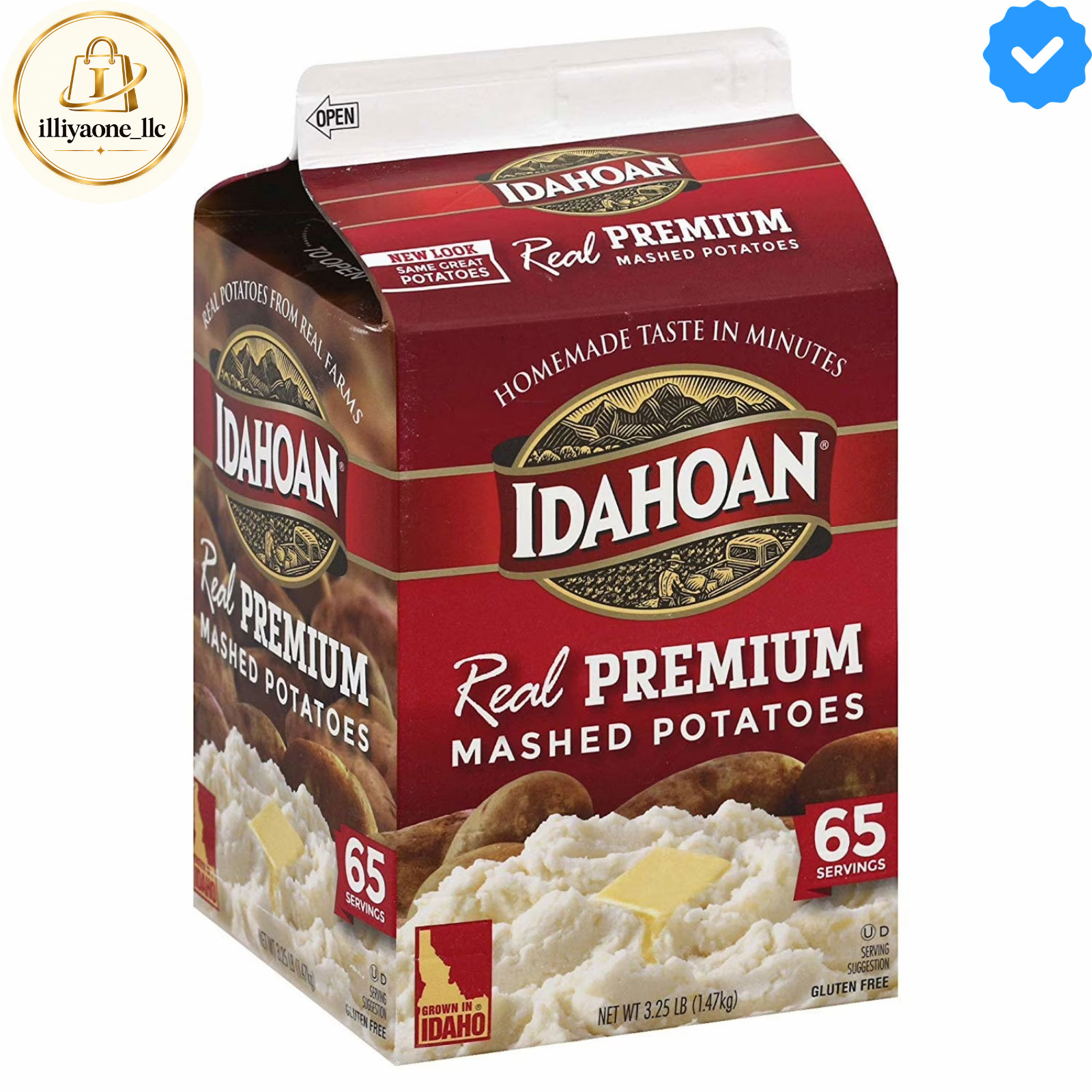 Idahoan Real Premium Mashed Potatoes, 3.25 lbs.