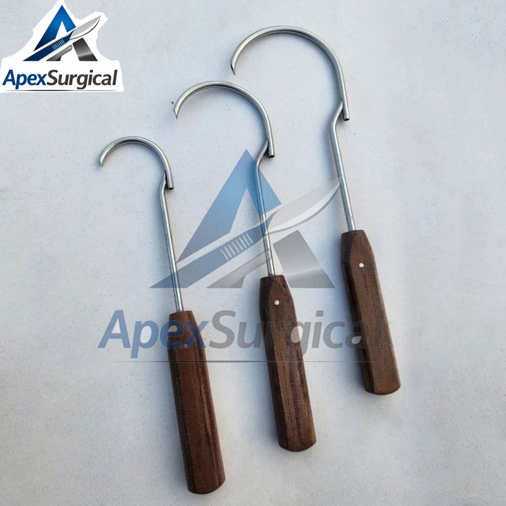 Wire Passer Small Medium Large Fiber Handle Set of 3 Pcs Orthopedic Instruments Wire Passer Small Medium Large Fiber Handle Set of 3 Pcs Orthopedic Instruments