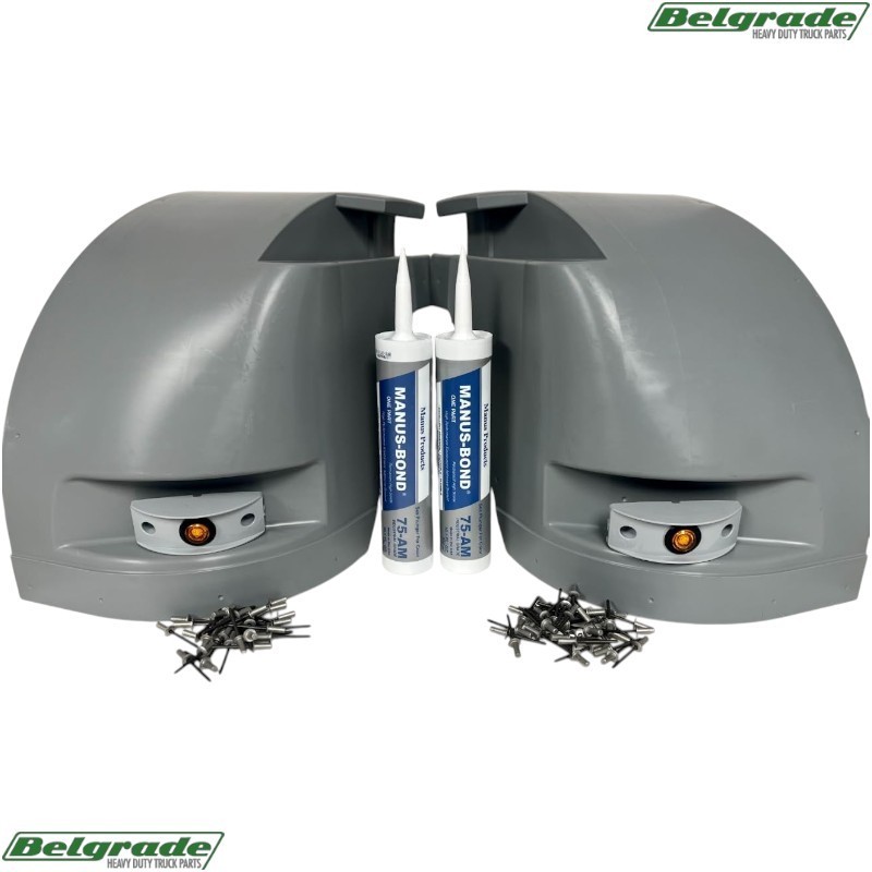 Complete Corner Cap Kit Replaces Supreme Truck Body 116404/116405 - Aftermarket Complete Corner Cap Kit Replaces Supreme Truck Body 116404/116405 - Aftermarket