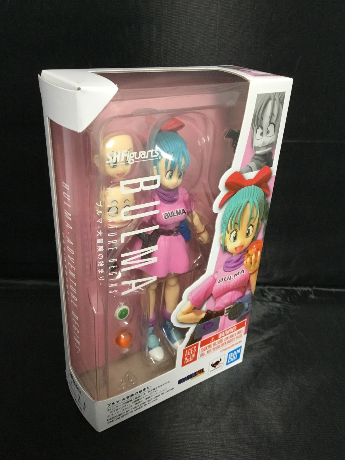 Genuine Bandai S.H.Figuarts Dragon Ball Bulma Adventure Begins Action Figure NEW Genuine Bandai S.H.Figuarts Dragon Ball Bulma Adventure Begins Action Figure NEW