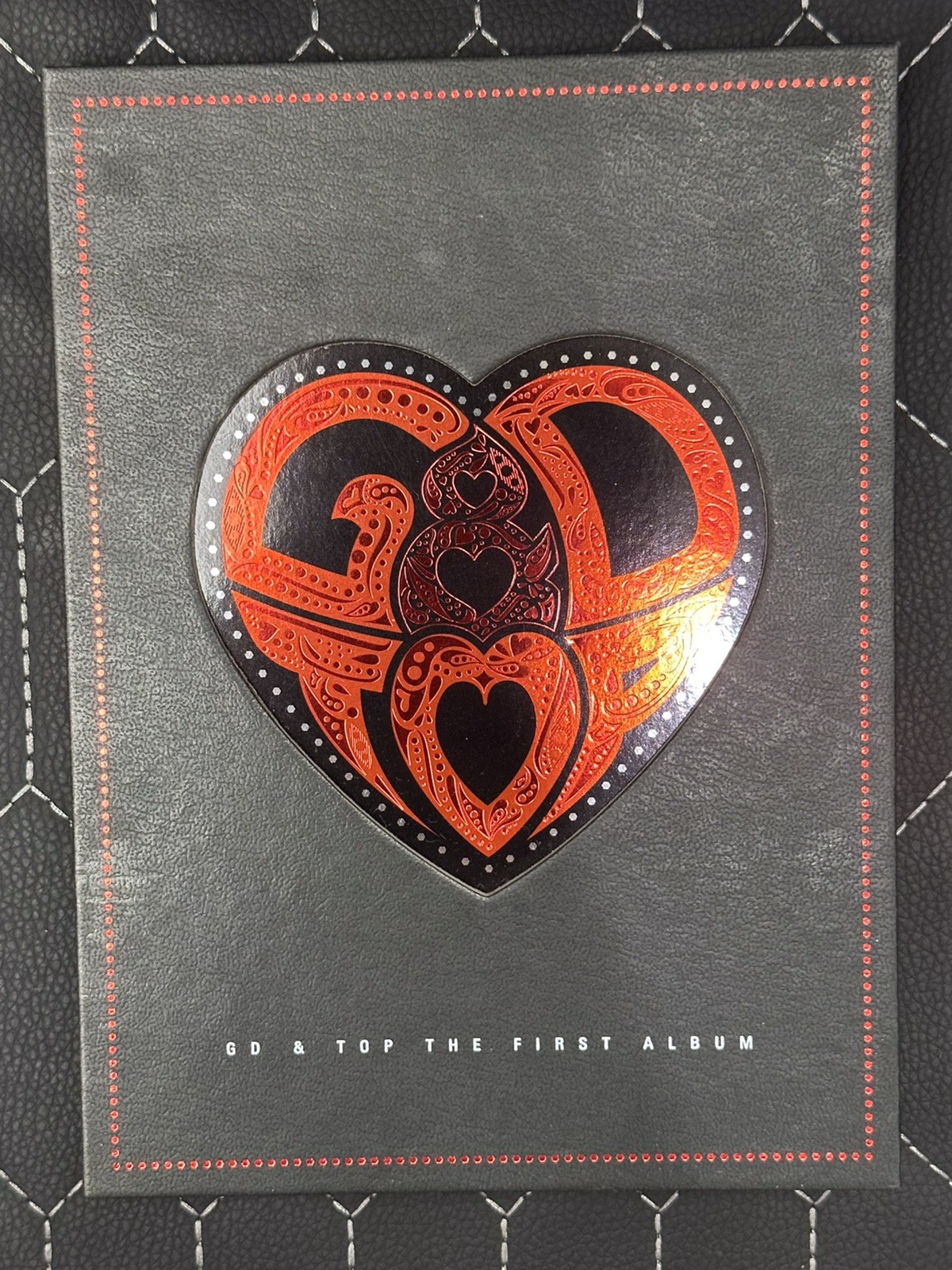 G-Dragon & T.O.P GD & TOP The First Album Vol. 1 CD BIGBANG K-Pop 2010 Korea 