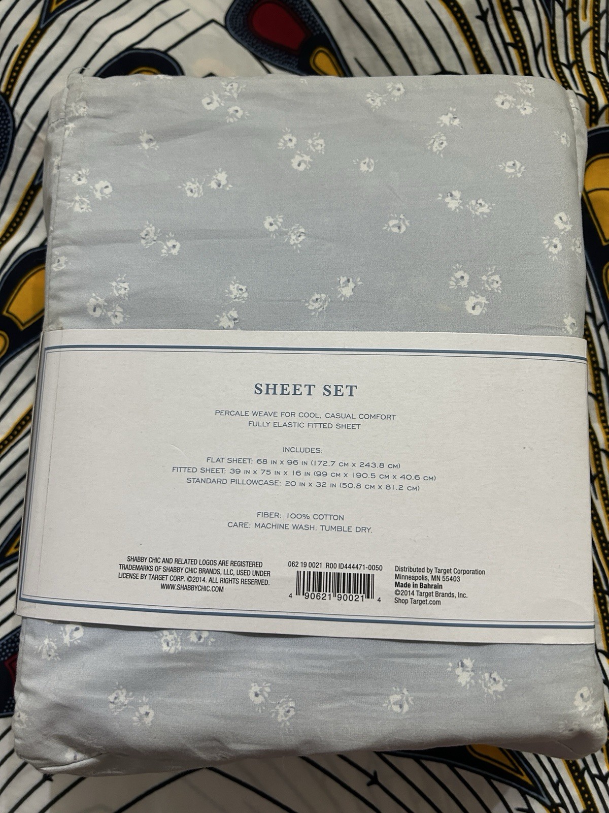 Rachel Ashwell~Simply Shabby Chic~250 Cotton~3pc TWiN Sheet Set~Cottage Rosebuds
