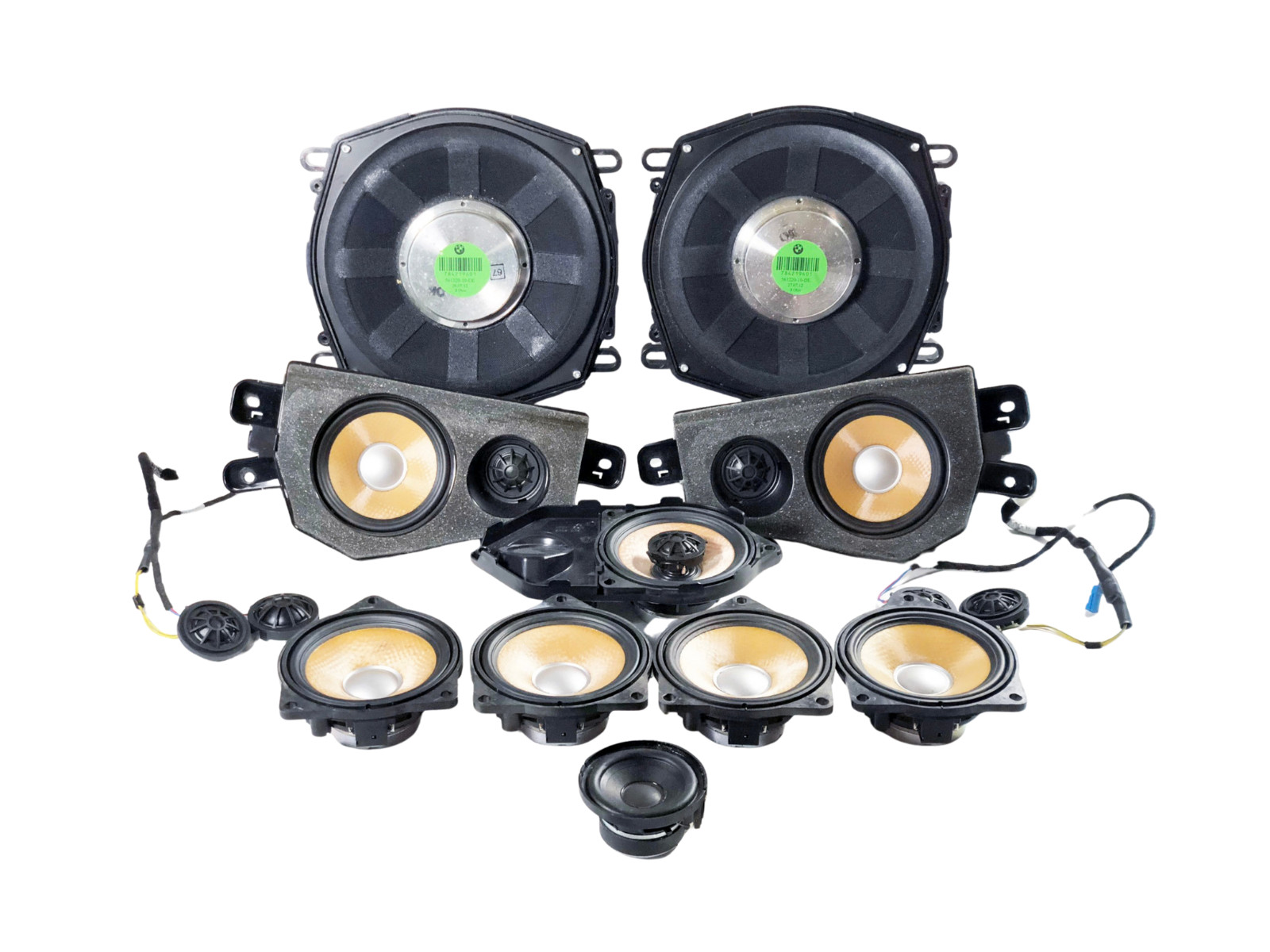 07-13 BMW X5 X6 X5M X6M E70 E71 Individual Audio Speakers Set 90K MILES 11 12 07-13 BMW X5 X6 X5M X6M E70 E71 Individual Audio Speakers Set 90K MILES 11 12