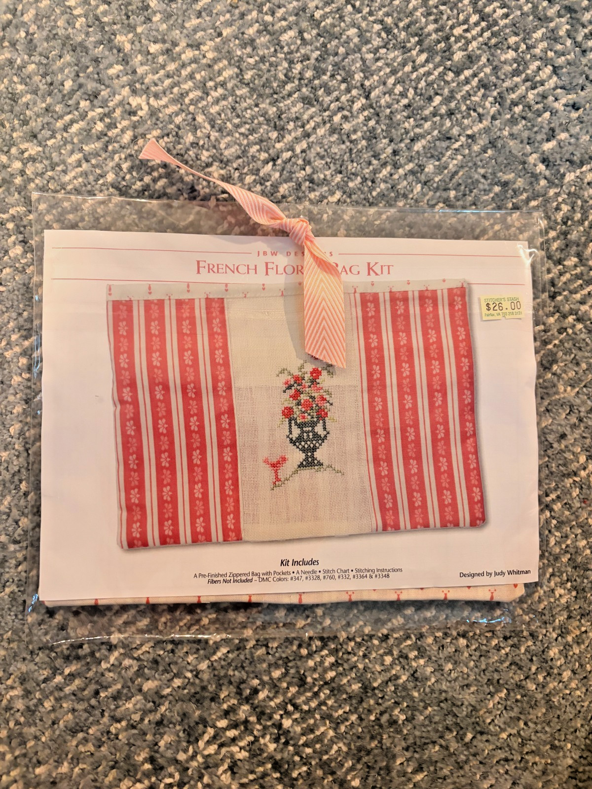 VINTAGE French Floral Bag Kit