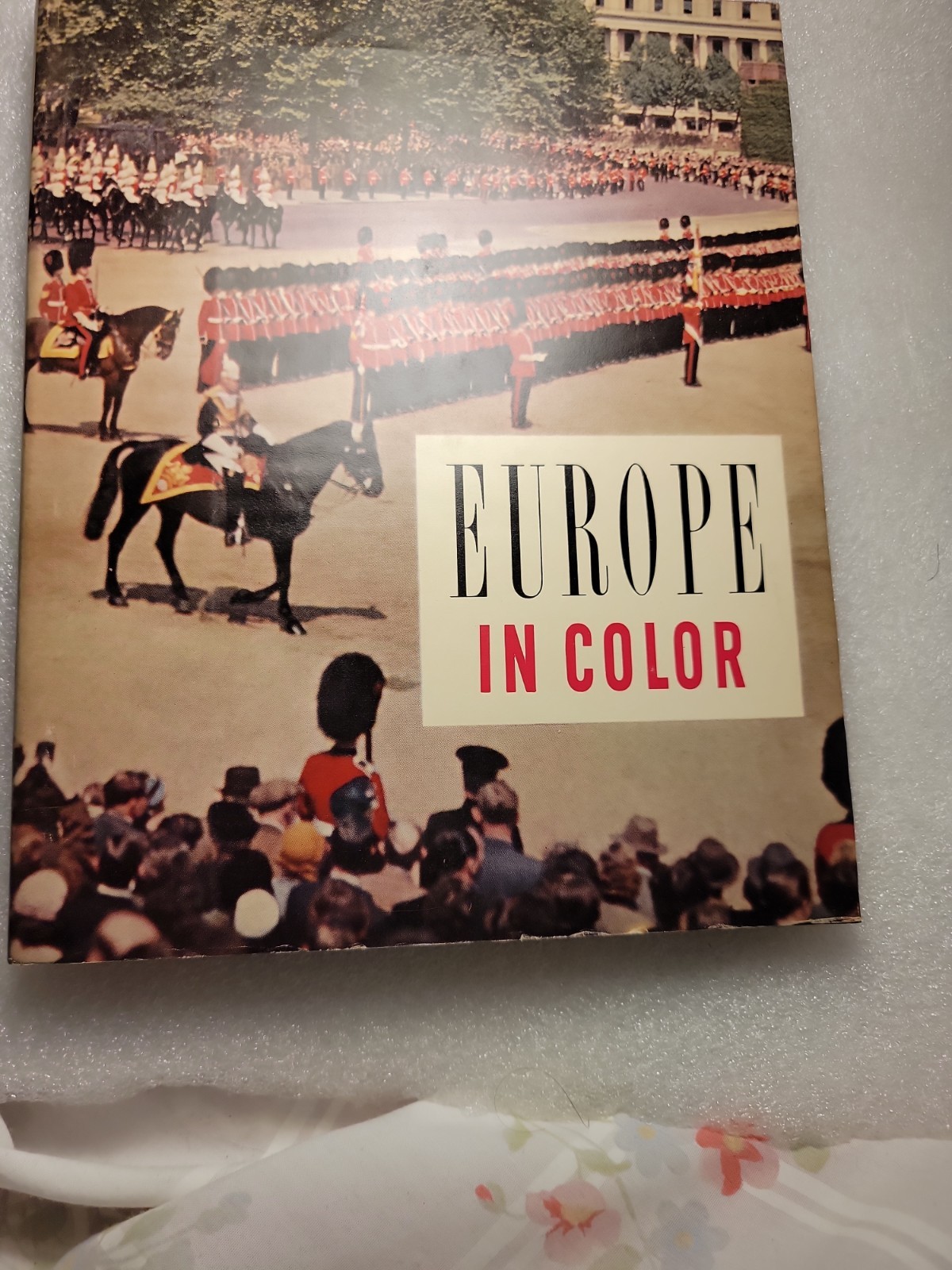 Europe In Color by The Curtis Publishing Co. - 1957 VTG Hardcover w/Dust Jacket