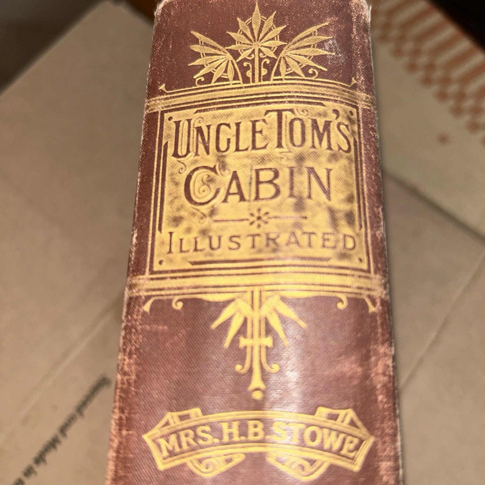 1881 Uncle Tom\'s Cabin by Harriet Beecher Stowe Antique Book Illustrated History 1881 Uncle Tom\'s Cabin by Harriet Beecher Stowe Antique Book Illustrated History