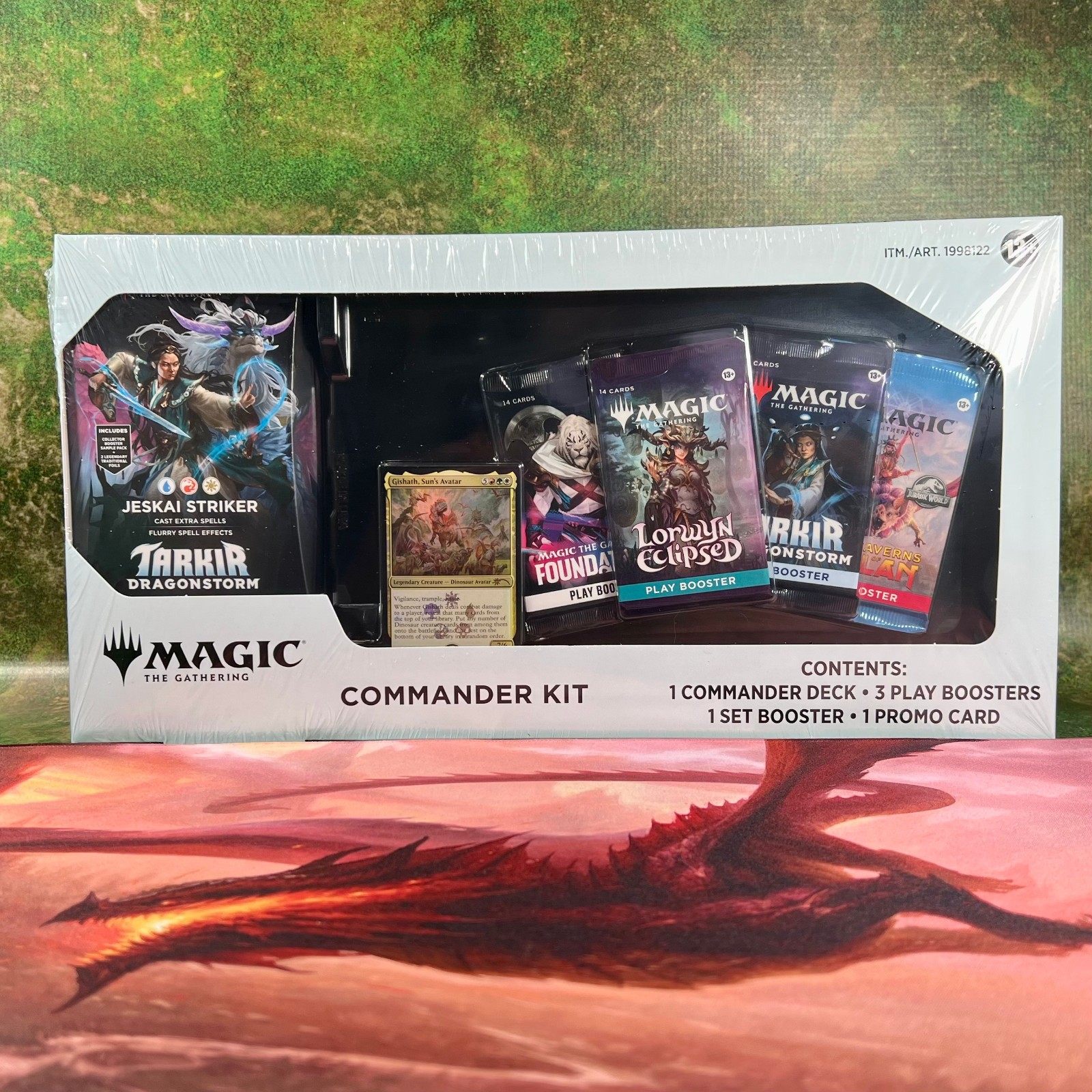 Magic the Gathering Tarkir Dragonstorm, Jeskai Striker, Commander Bundle Magic the Gathering Tarkir Dragonstorm, Jeskai Striker, Commander Bundle