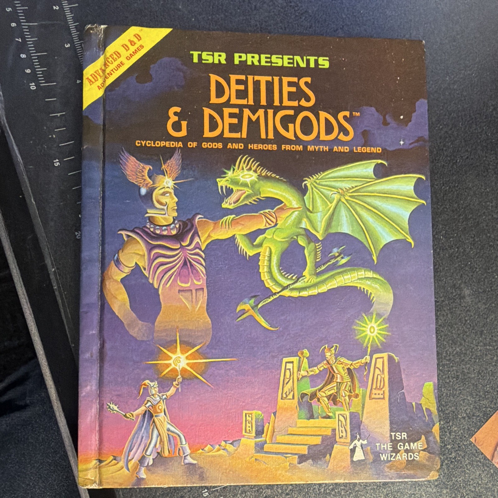 TSR Advanced Dungeons & Dragons Deities & Demigods Cyclopedia HC MPN 2013 1980 TSR Advanced Dungeons & Dragons Deities & Demigods Cyclopedia HC MPN 2013 1980