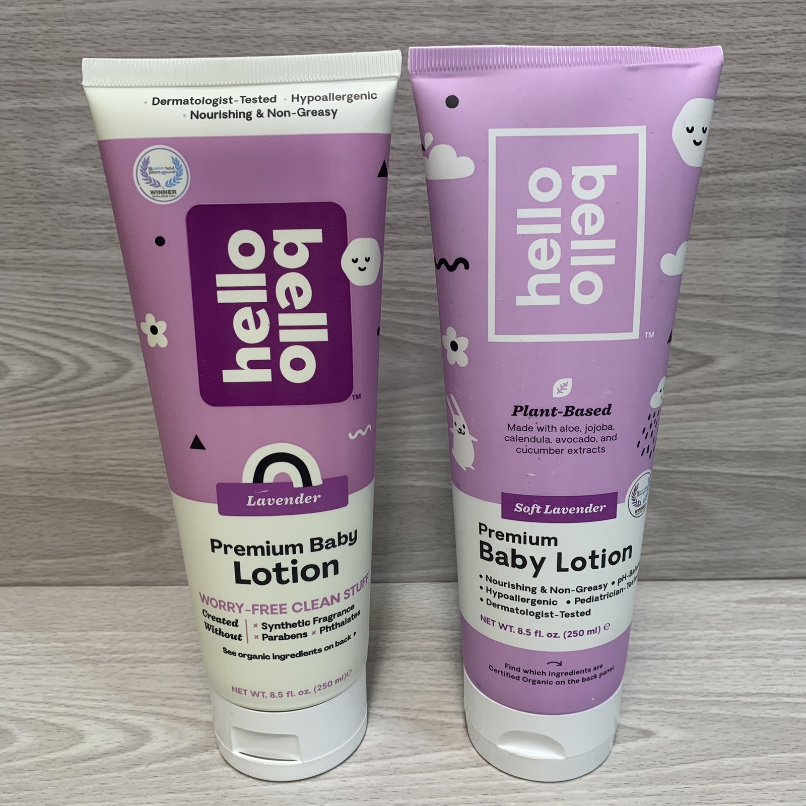 2 Hello Bello Premium Baby Lotion Plant Based Lavender 8.5oz / Each