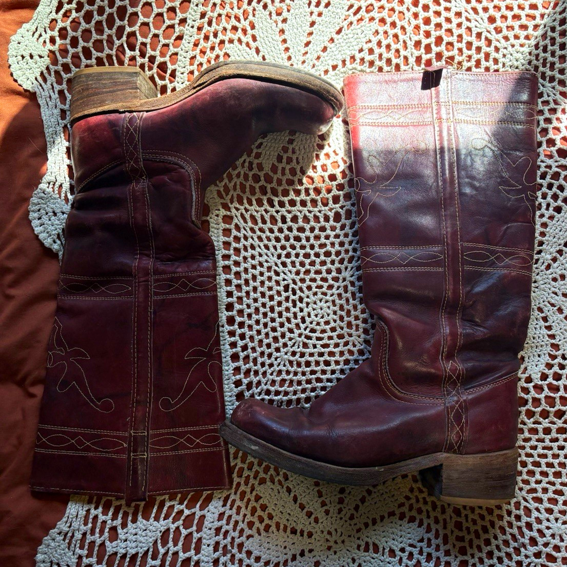 70’s Longhorn Frye Boots Women’s 7.5 70’s Longhorn Frye Boots Women’s 7.5