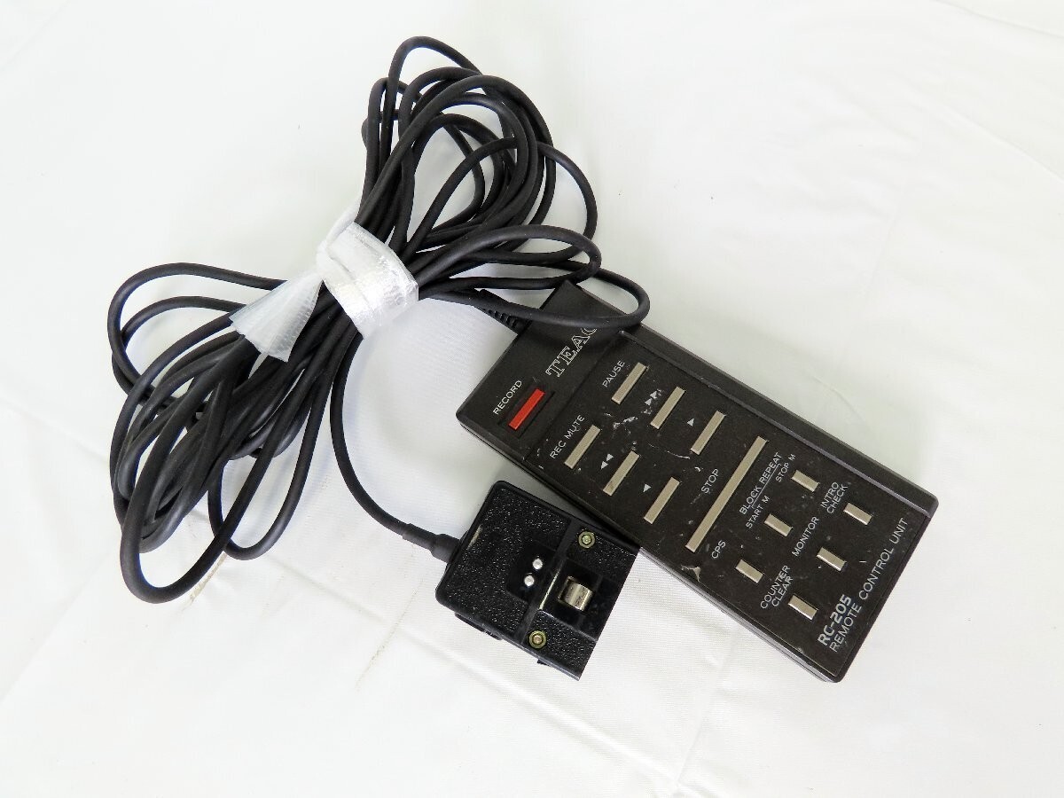 Teac RC-205 Fernbedienung,remote control unit for TEAC R-777X, R-999X good