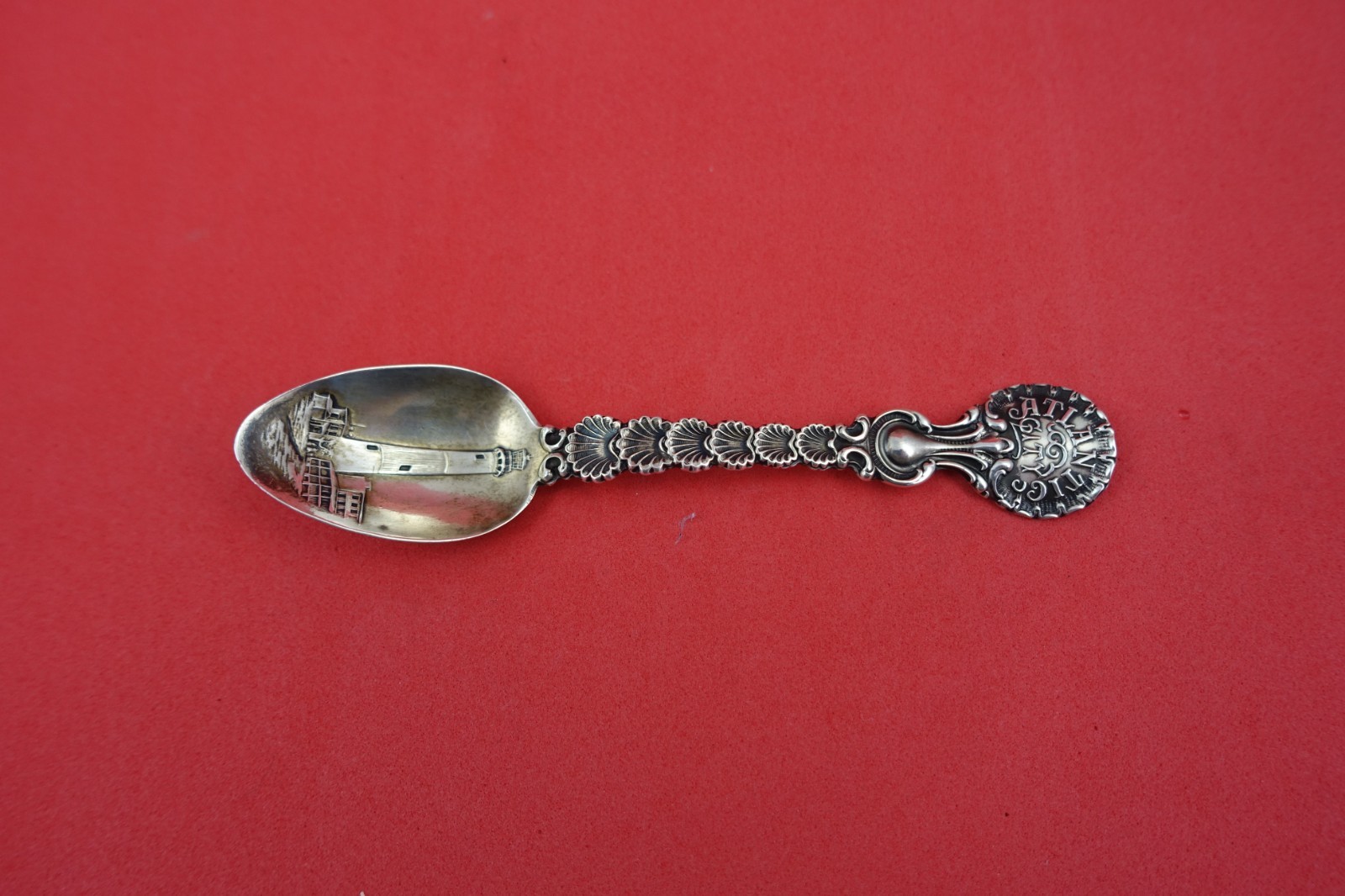 Pattern Unknown by Shiebler Sterling Demitasse Spoon  \