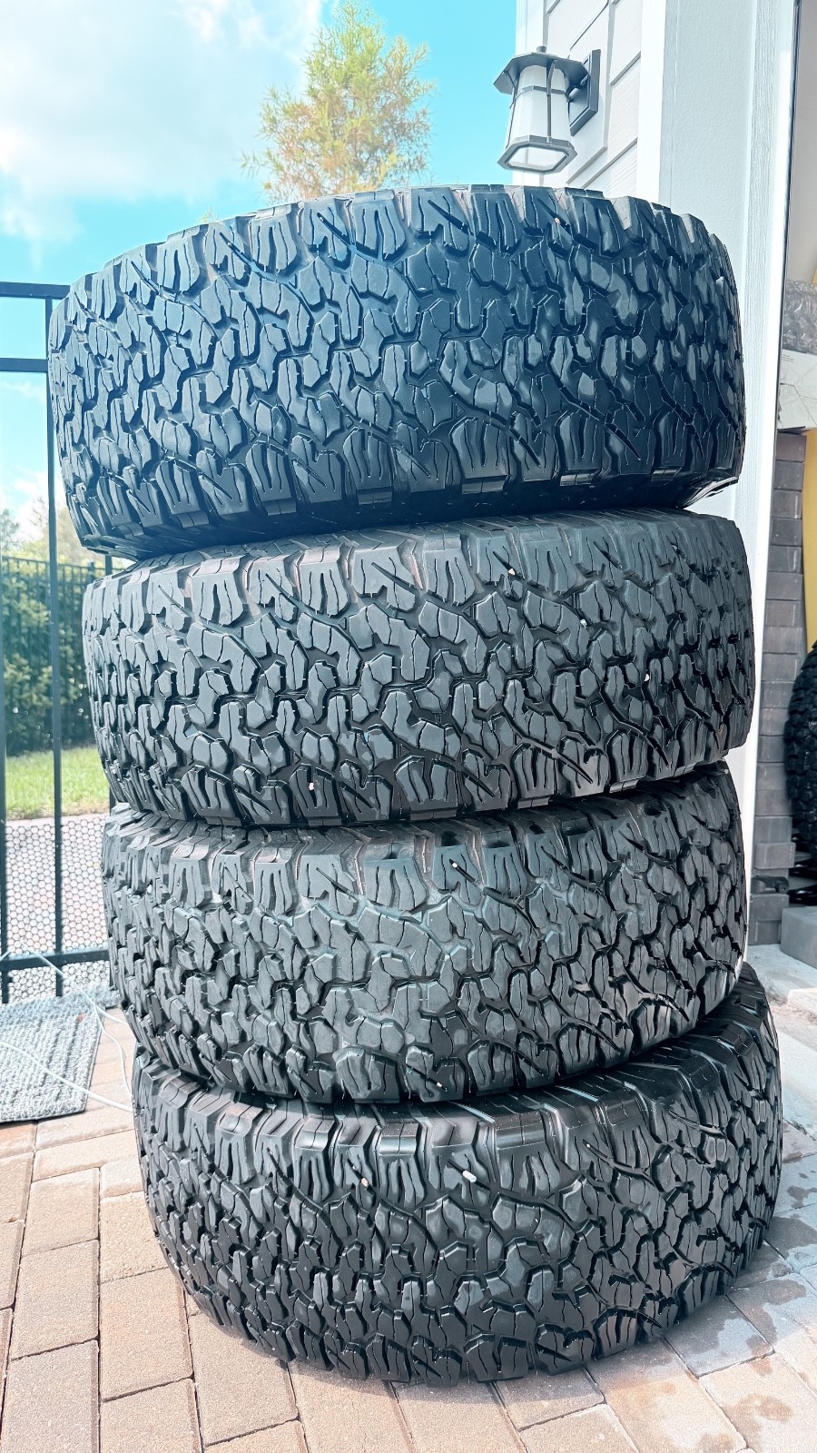 RAPTOR Set of  4 Tires: Goodrich LT315/70R17- 35-inch Tire 4x4 (4 TIRES TOGETHER