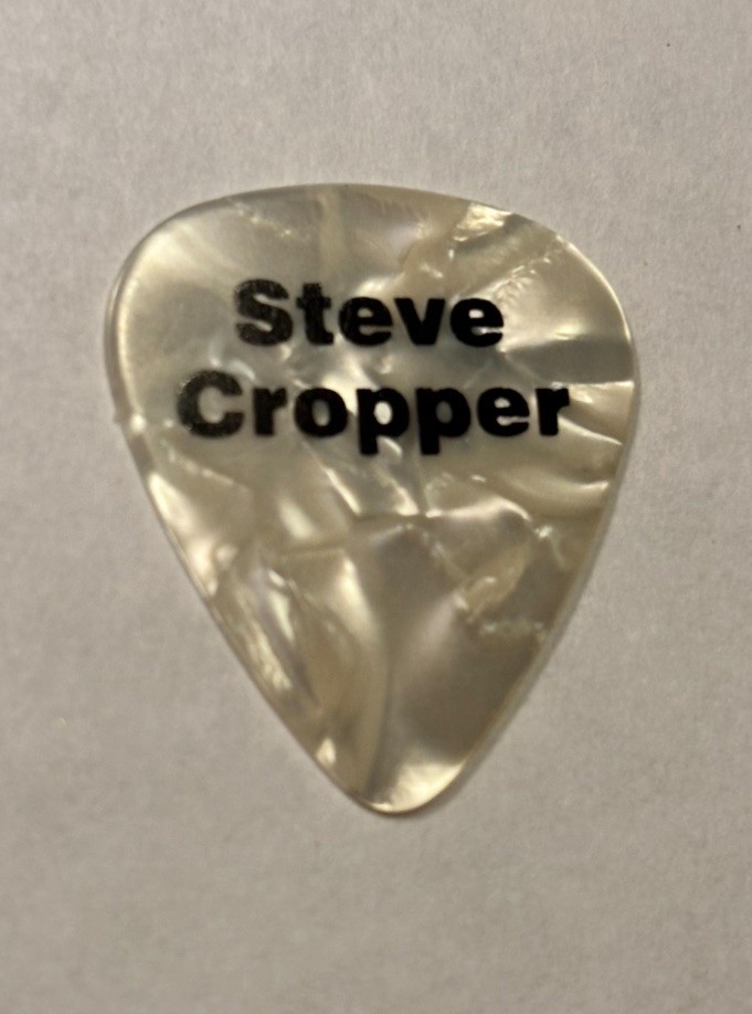 Steve Cropper/Animals Tour 2014 Authentic Guitar Pick