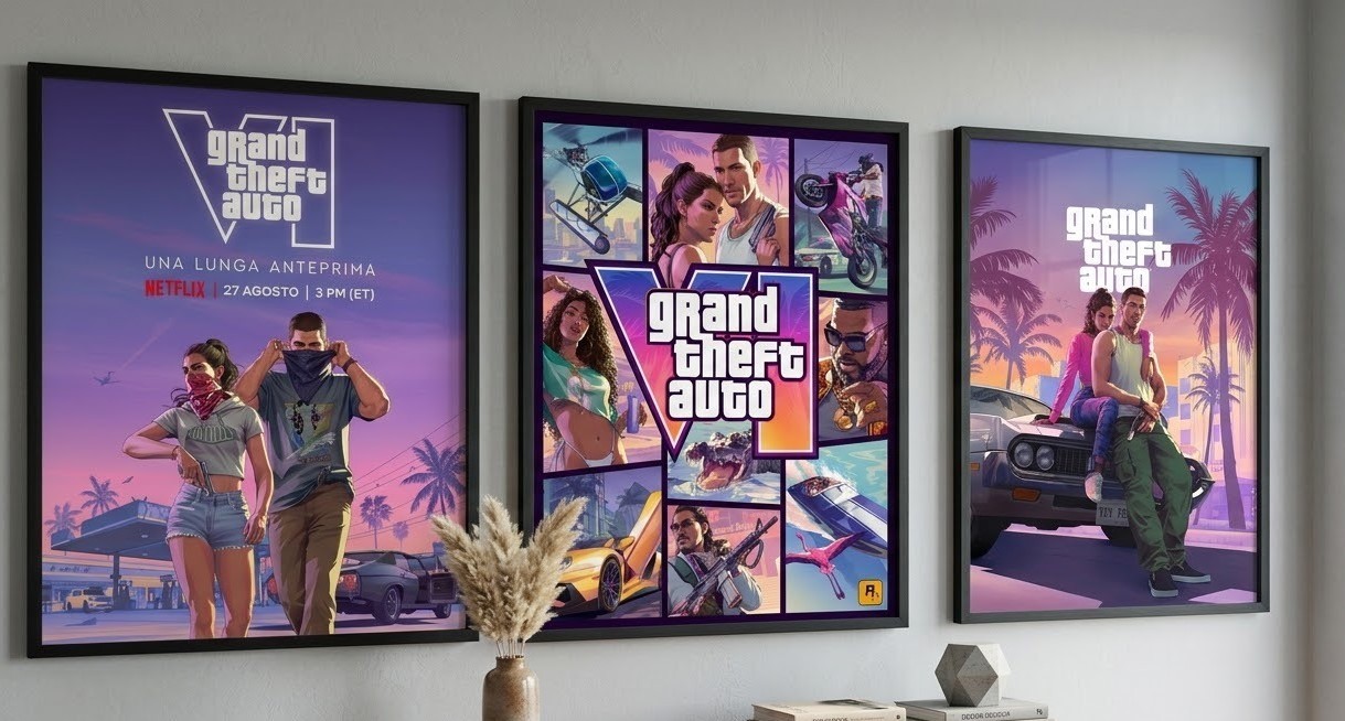 HOT GTA VI Poster custom 8x10 18x24