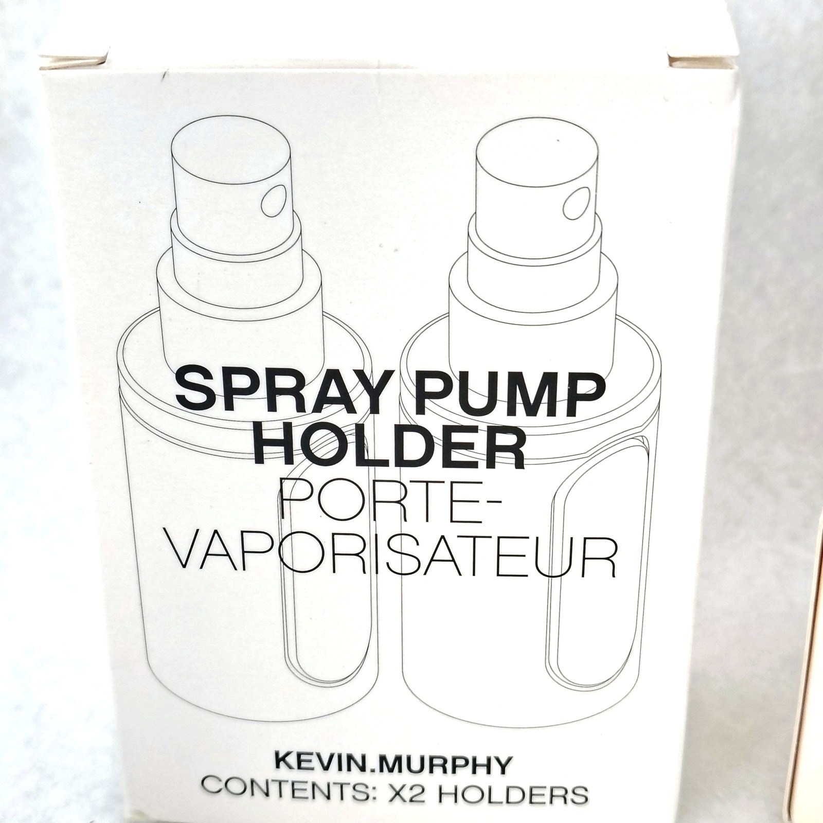 Kevin Murphy Spray Pump Holder Bottles Set of 2 NEW Use with Vials/Cruets Kevin Murphy Spray Pump Holder Bottles Set of 2 NEW Use with Vials/Cruets