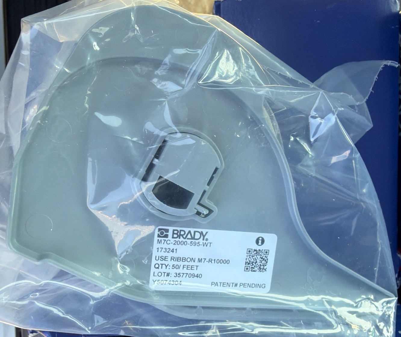 Brady M7C-2000-595-WT White Vinyl Label Tape 2″x50ft BMP71/M710 Blemished Box Brady M7C-2000-595-WT White Vinyl Label Tape 2″x50ft BMP71/M710 Blemished Box
